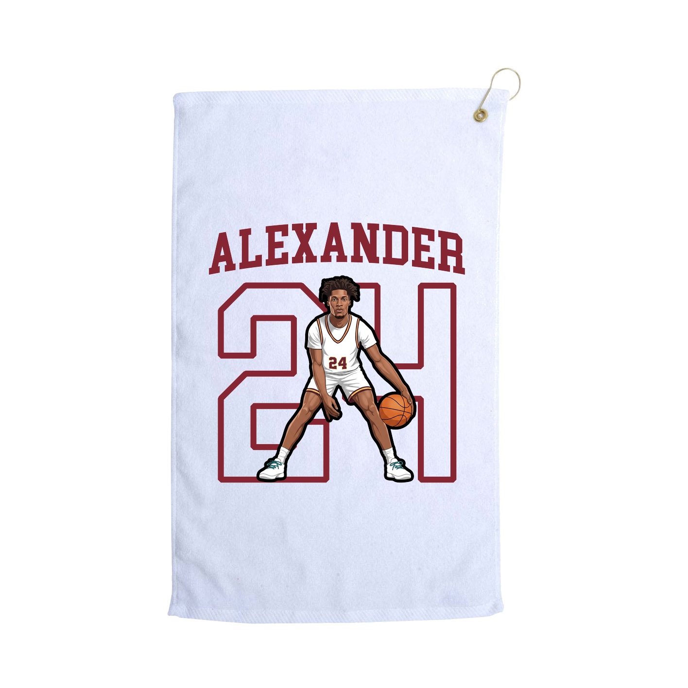 Golf Towel — Shirsey in White