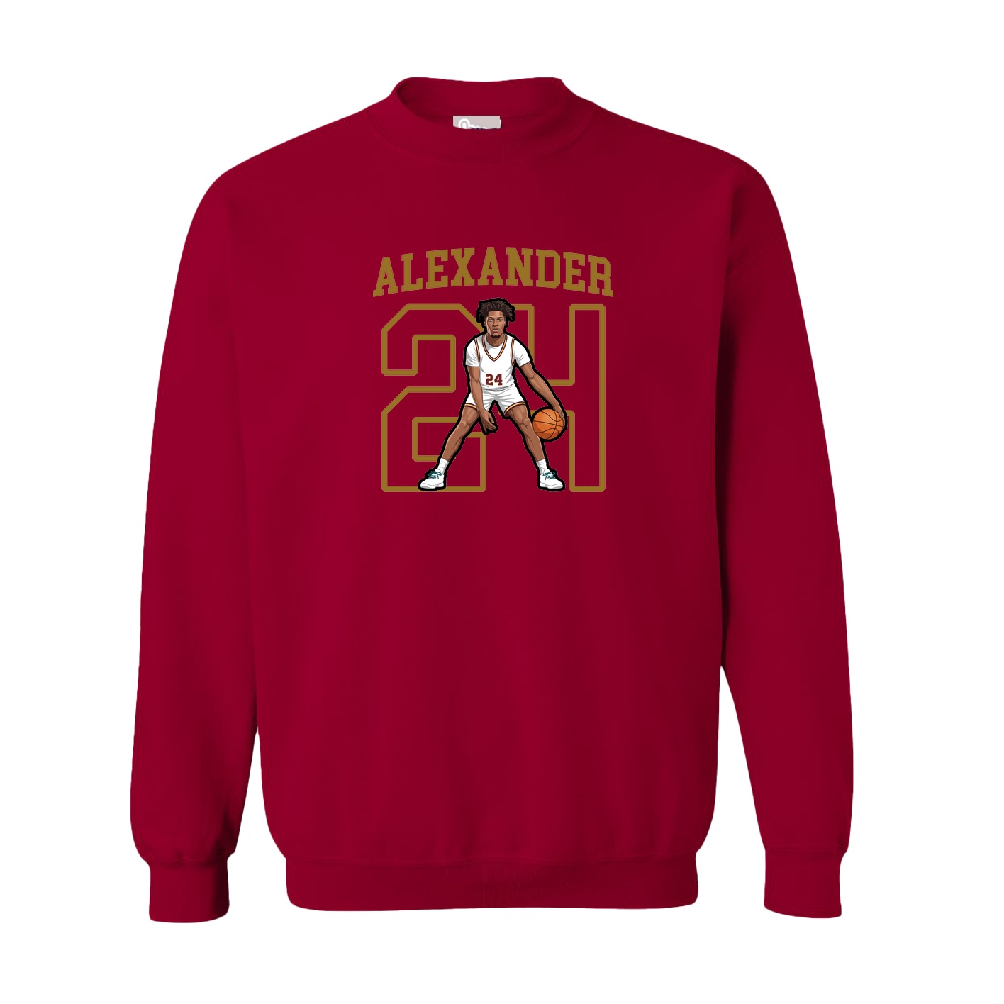 Fleece Crew — Shirsey in Cardinal