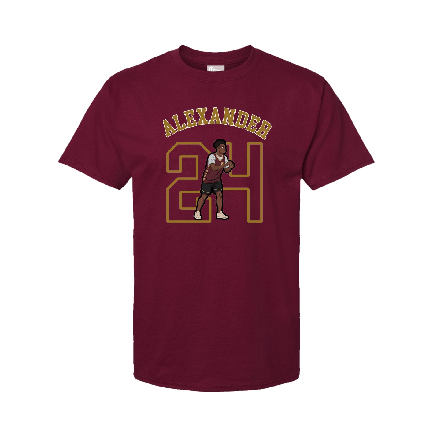 Youth Tee — Shirsey Arch in Cardinal