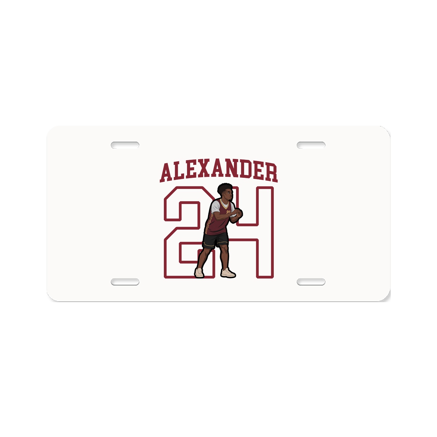 License Plate — Shirsey in Classic
