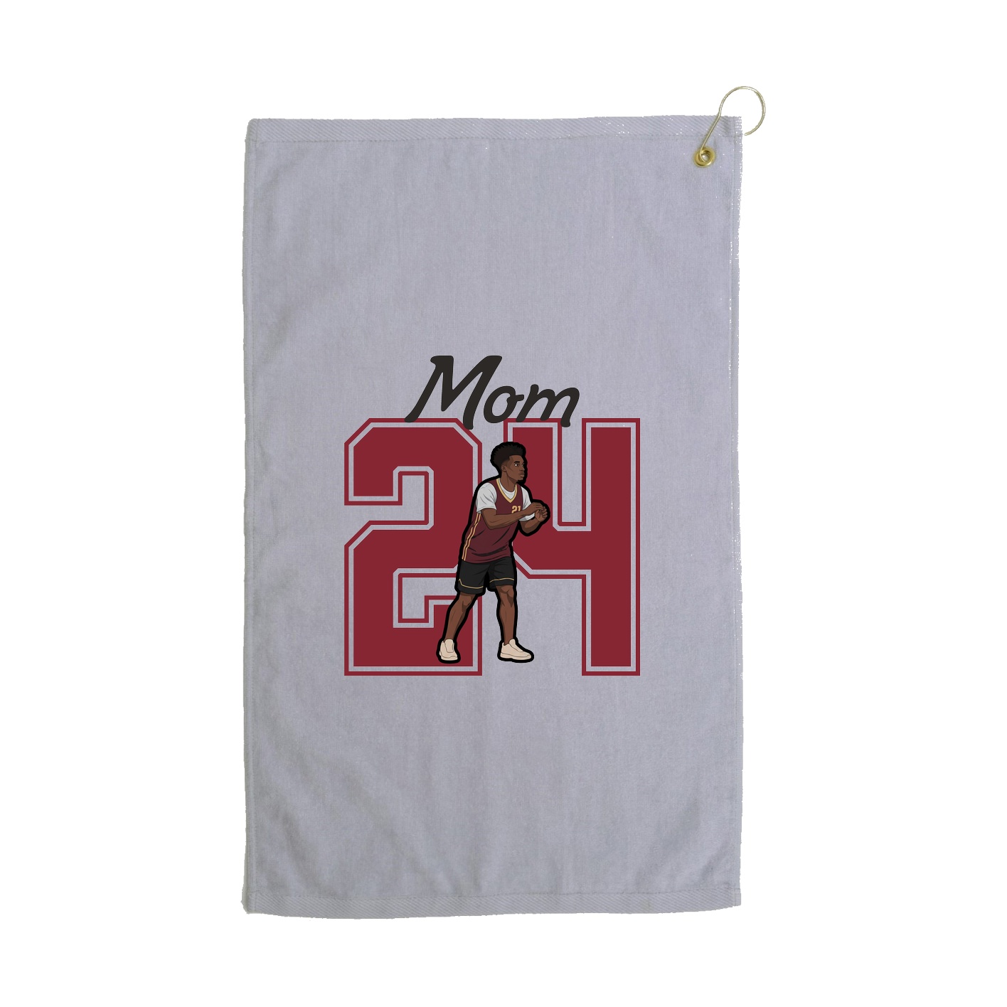 Golf Towel — Mothers Day Shirsey in Grey