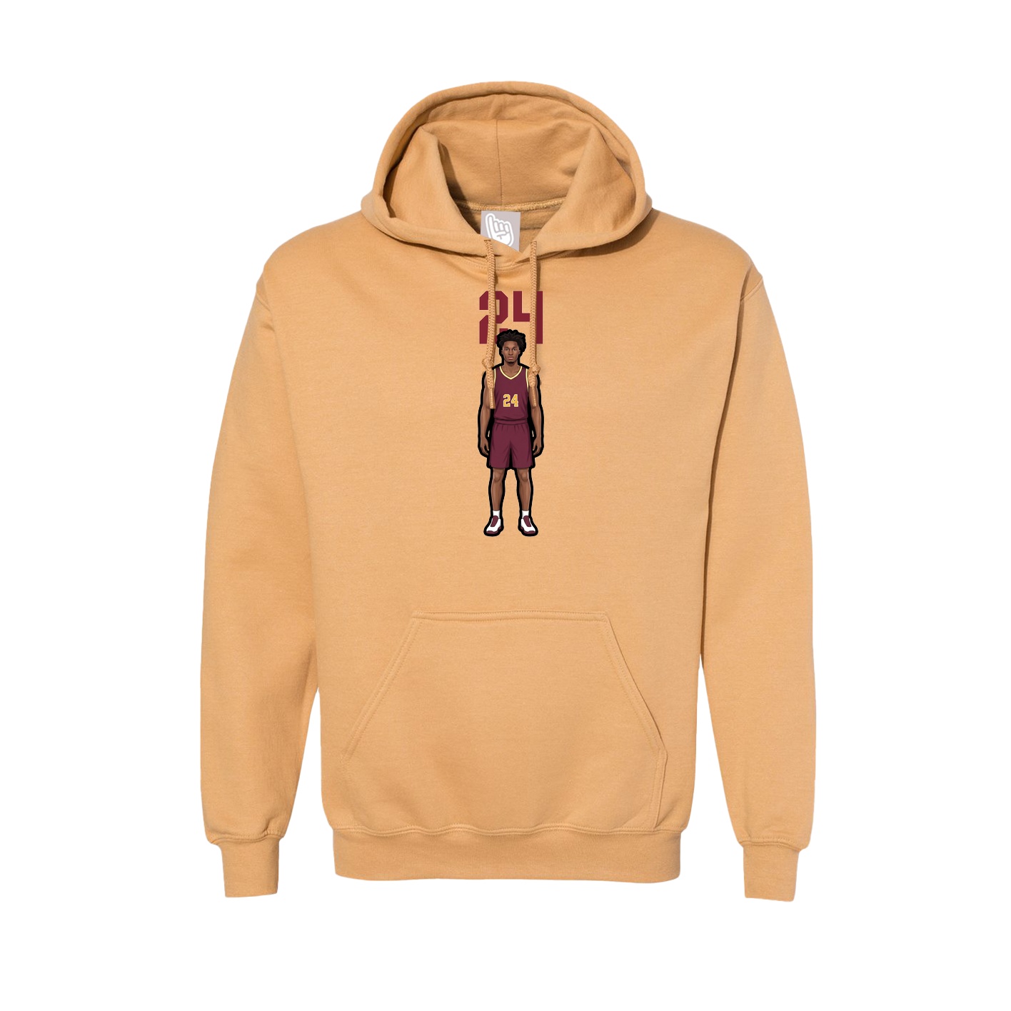 Hoodie — Number Top in Vegas Gold
