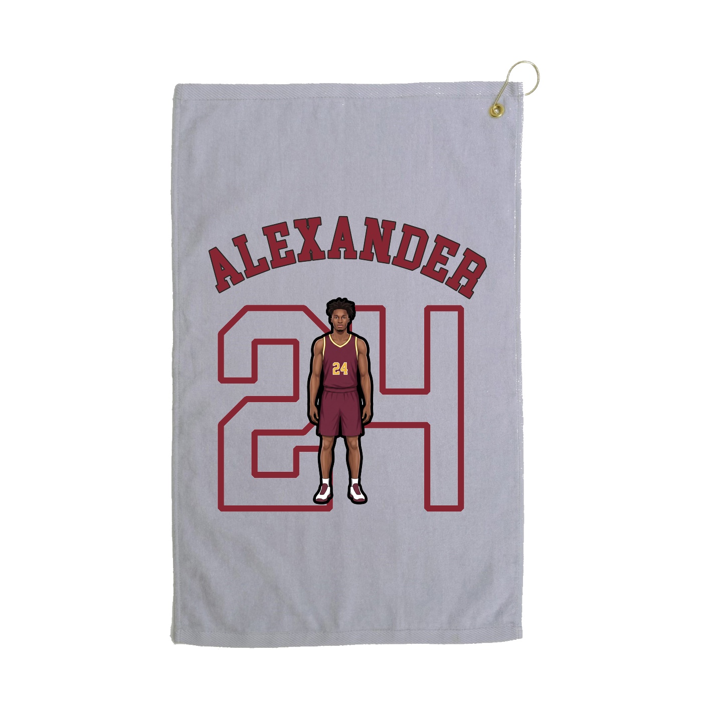 Golf Towel — Shirsey Arch in Grey
