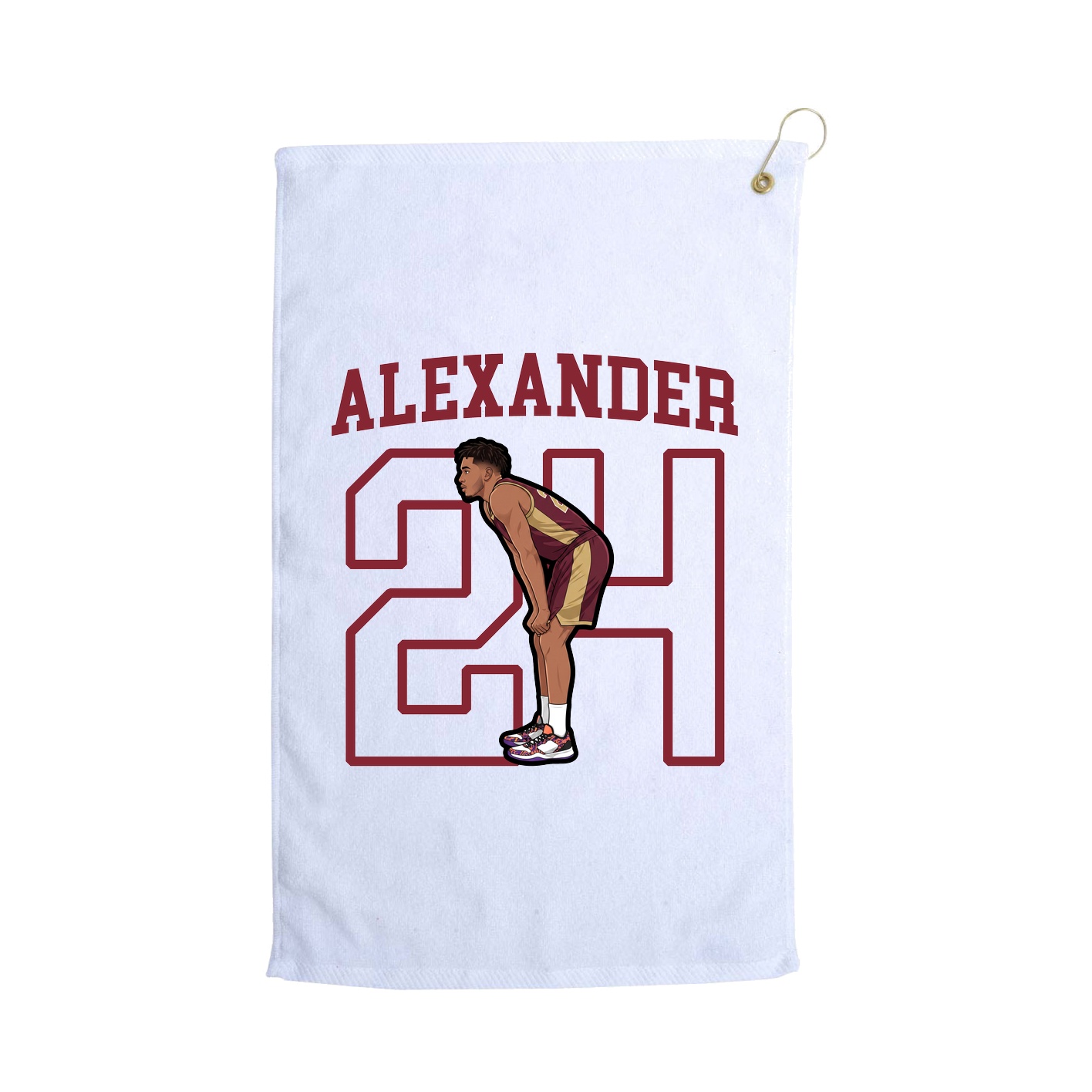 Golf Towel — Shirsey in White