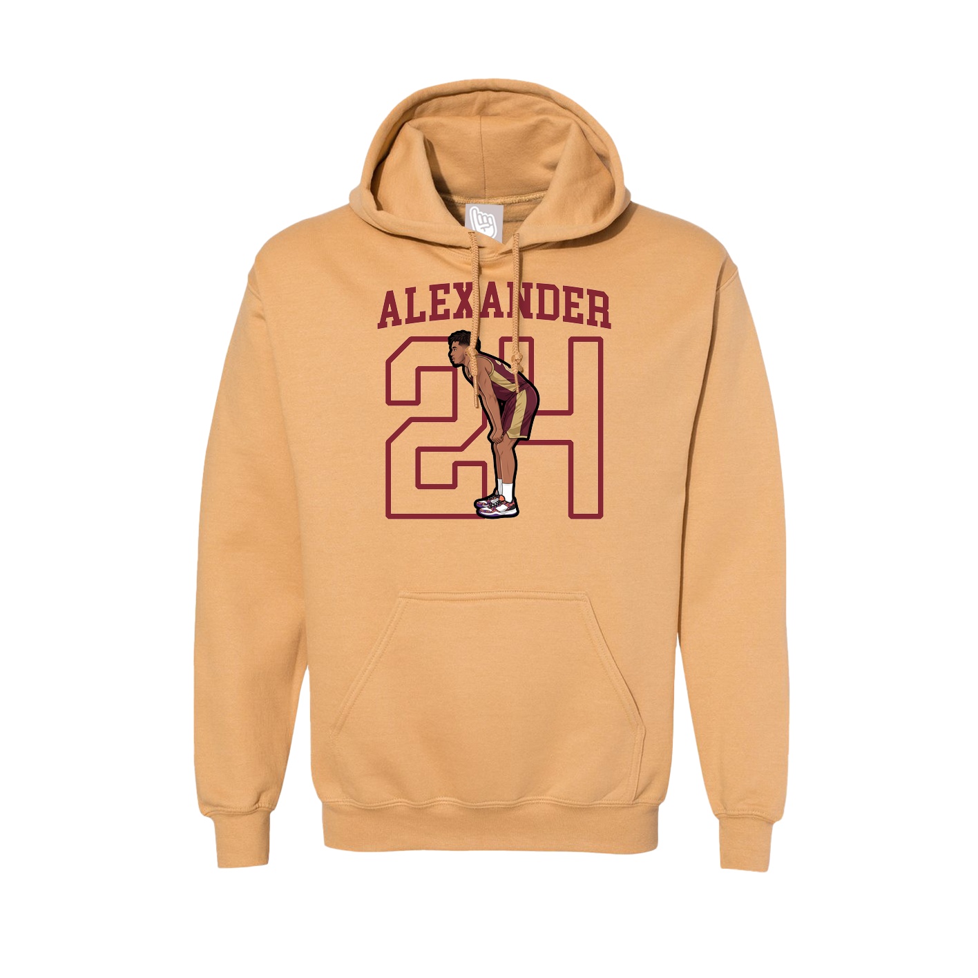Hoodie — Shirsey in Vegas Gold