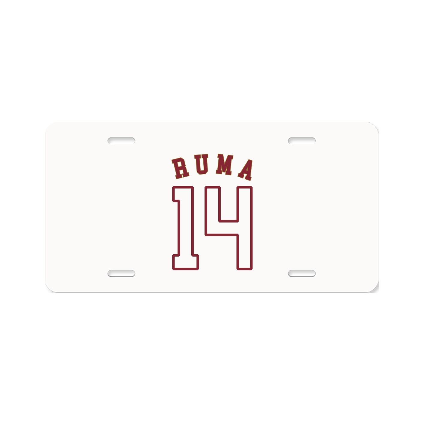 License Plate — Shirsey Arch in Classic