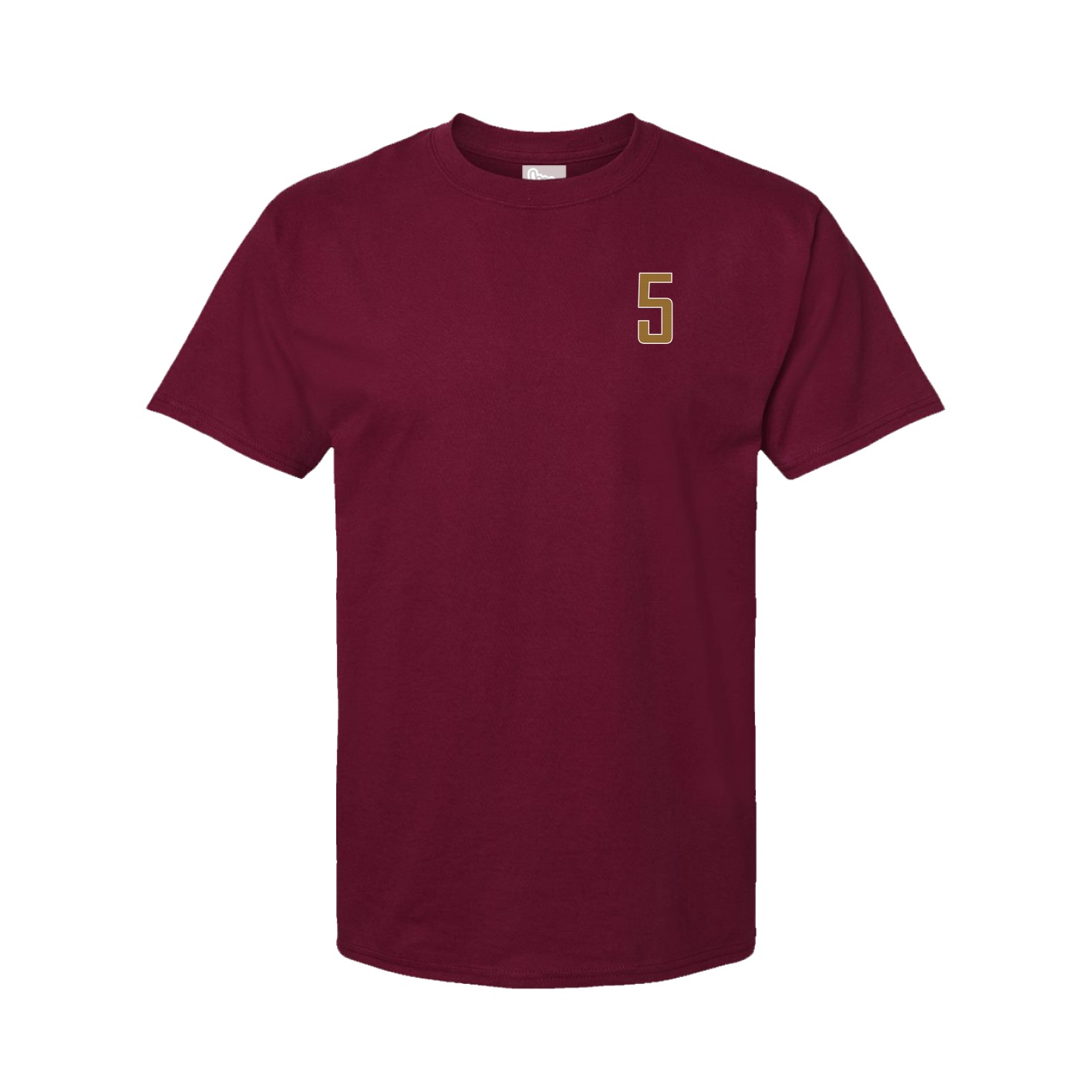 Youth Tee — Front Shirsy in Cardinal