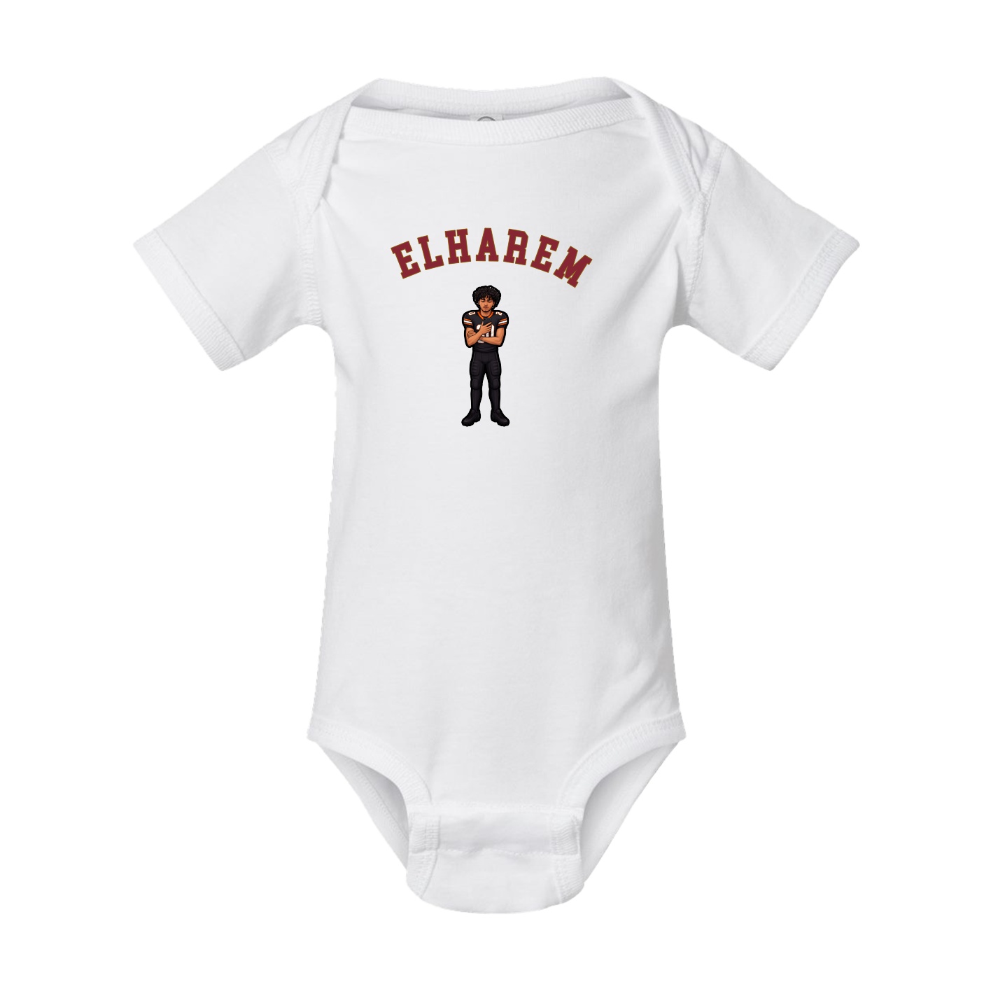Baby Onesie — Shirsey Arch in White