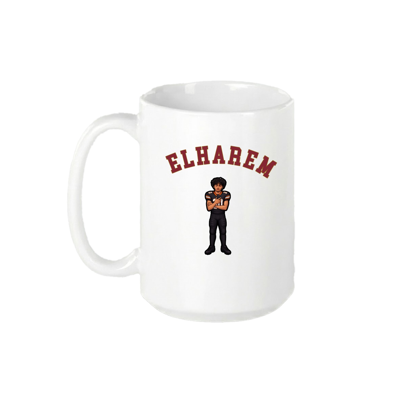 15oz Coffee Mug — Shirsey Arch in White