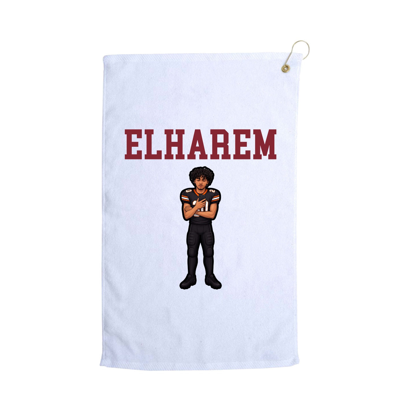 Golf Towel — Shirsey in White