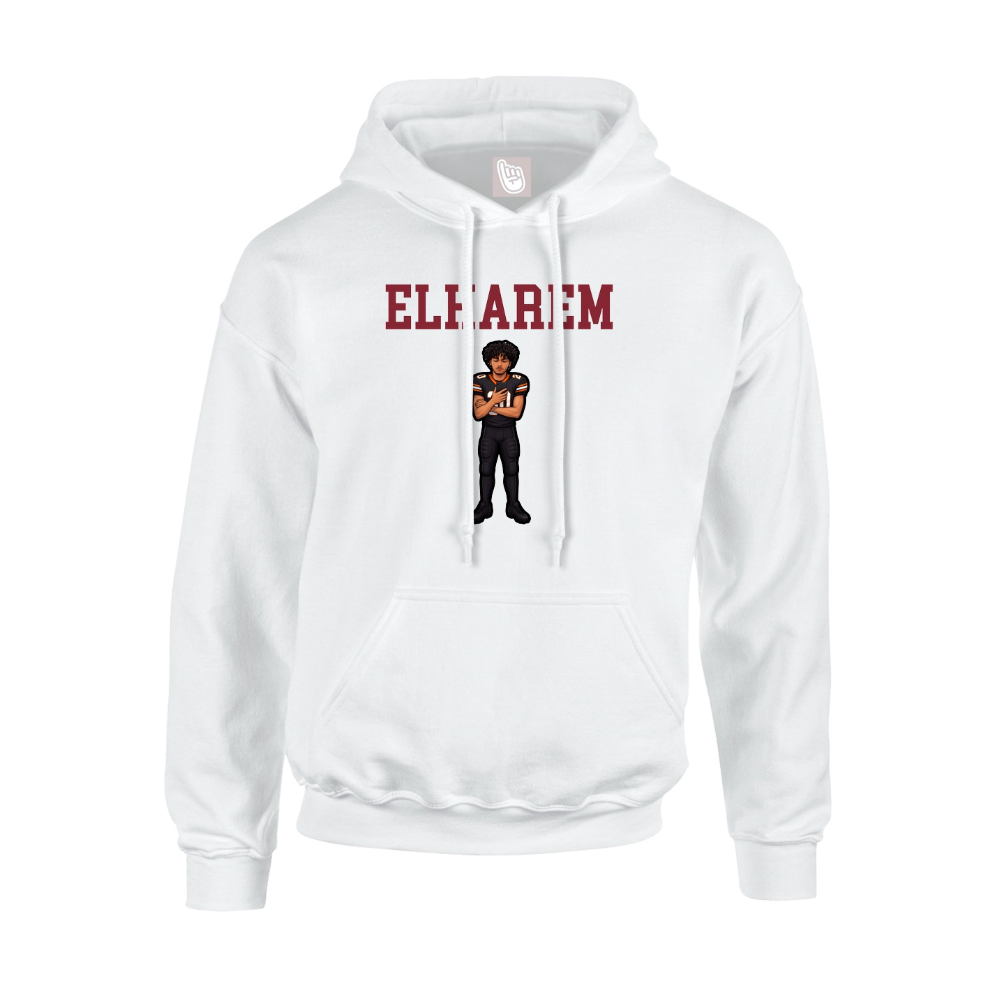 Youth Hoodie — Shirsey in White