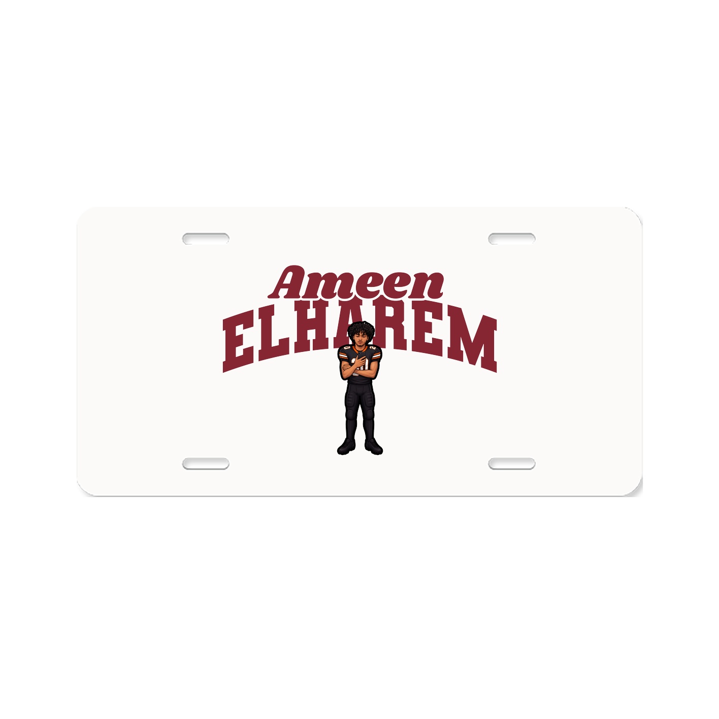 License Plate — Signature Arch in Classic