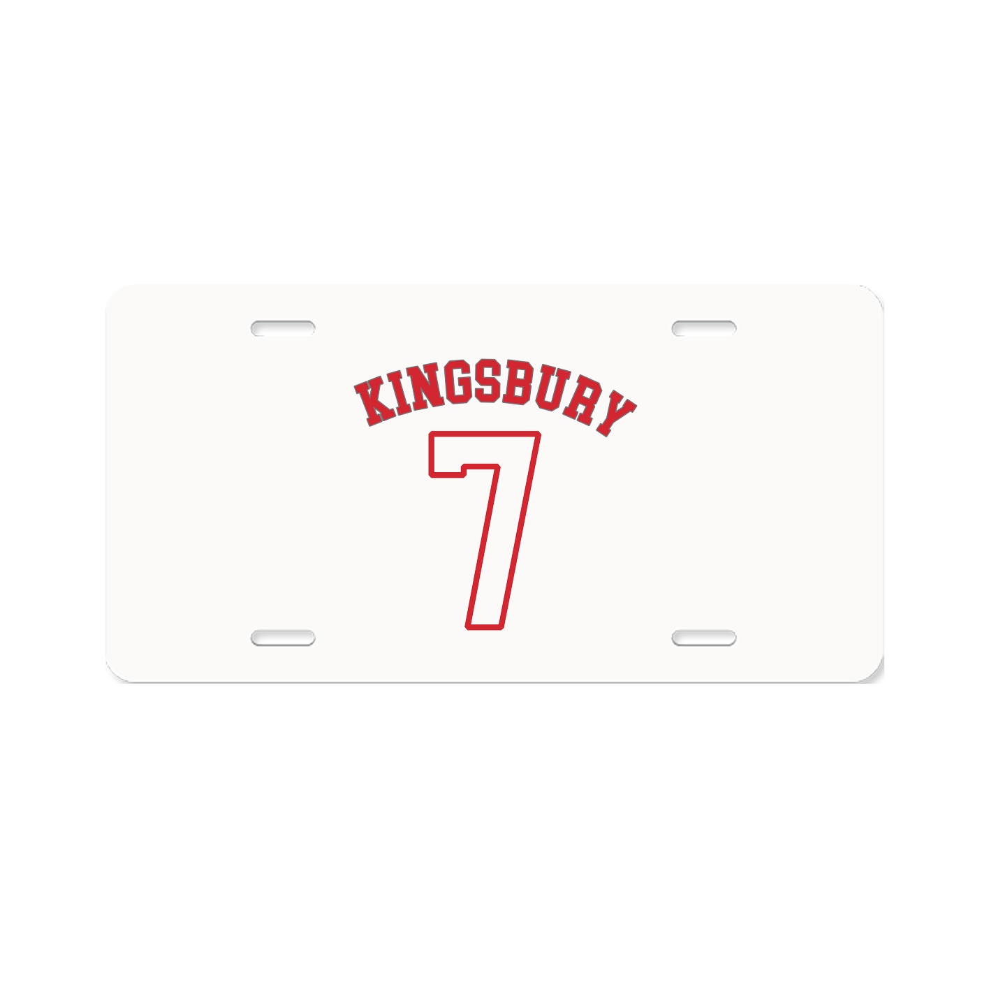 License Plate — Shirsey Arch in Classic
