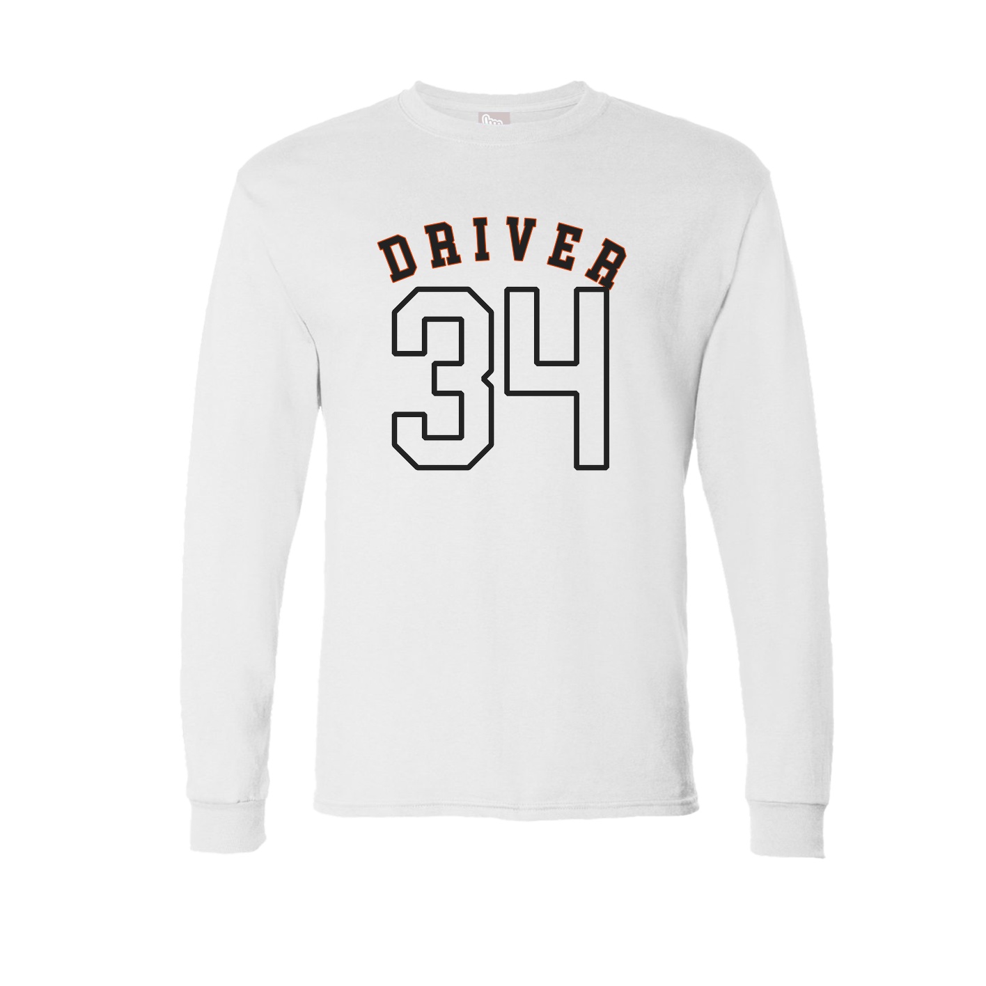 Long Sleeve Tee — Shirsey Arch in White