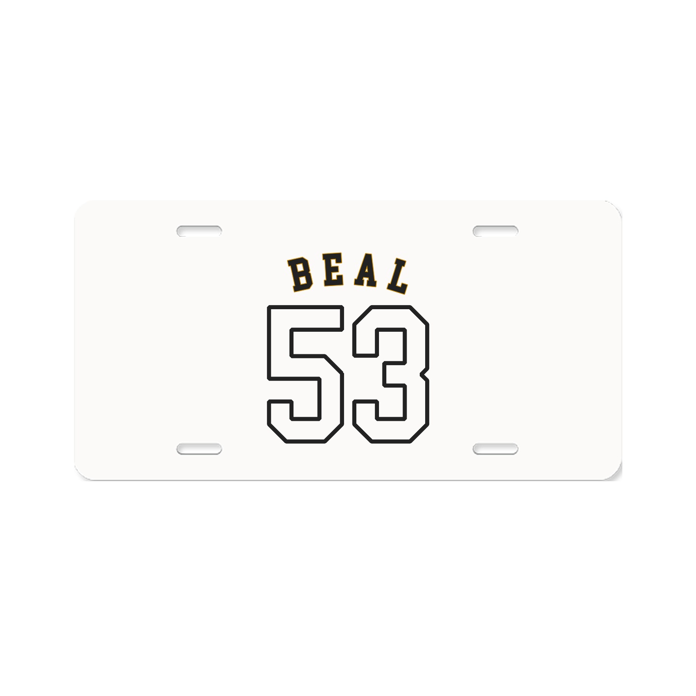 License Plate — Shirsey Arch in Classic