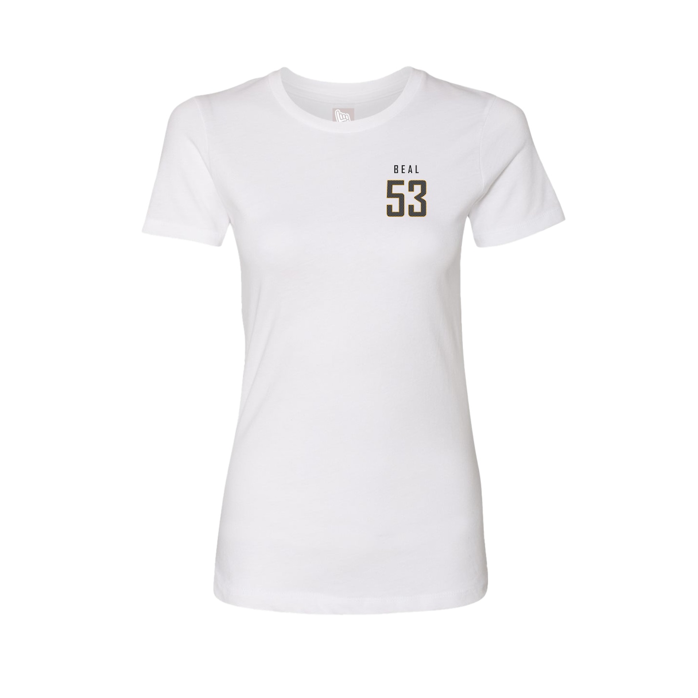 Fitted Women's Tee — Mesh Shirsey in White
