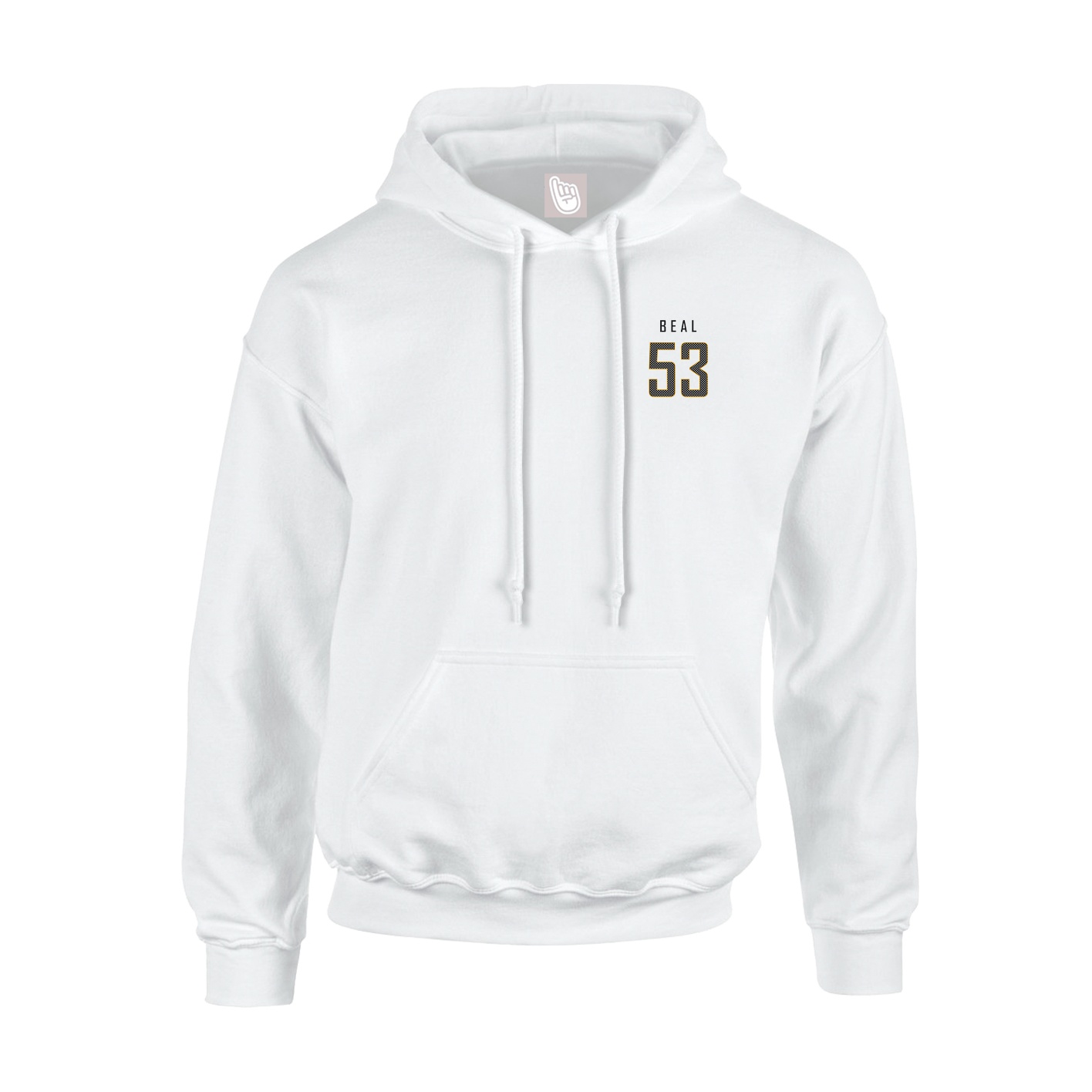 Hoodie — Mesh Shirsey in White