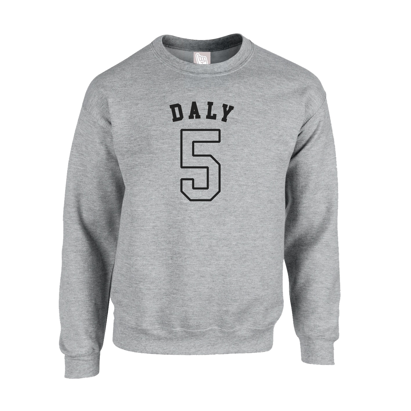 Fleece Crew — Shirsey Arch in Grey