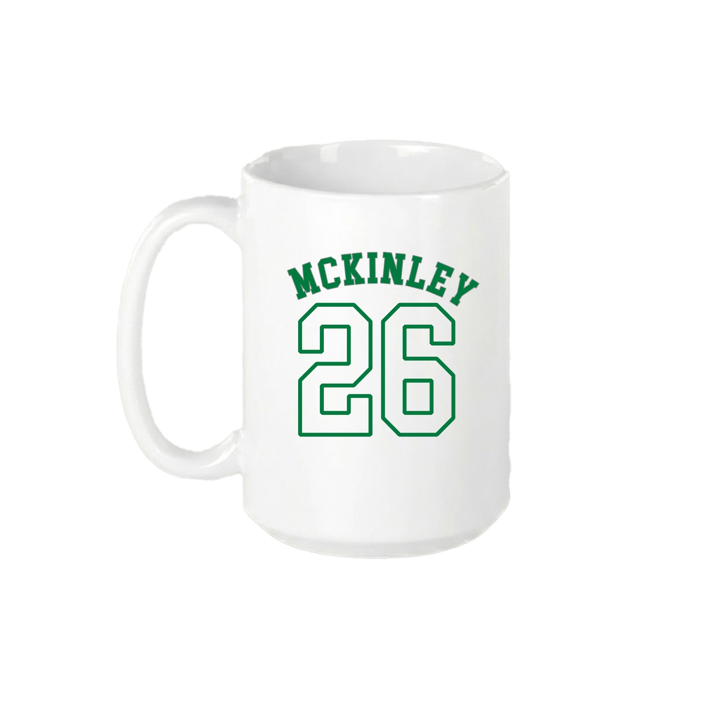 15oz Coffee Mug — Shirsey Arch in White