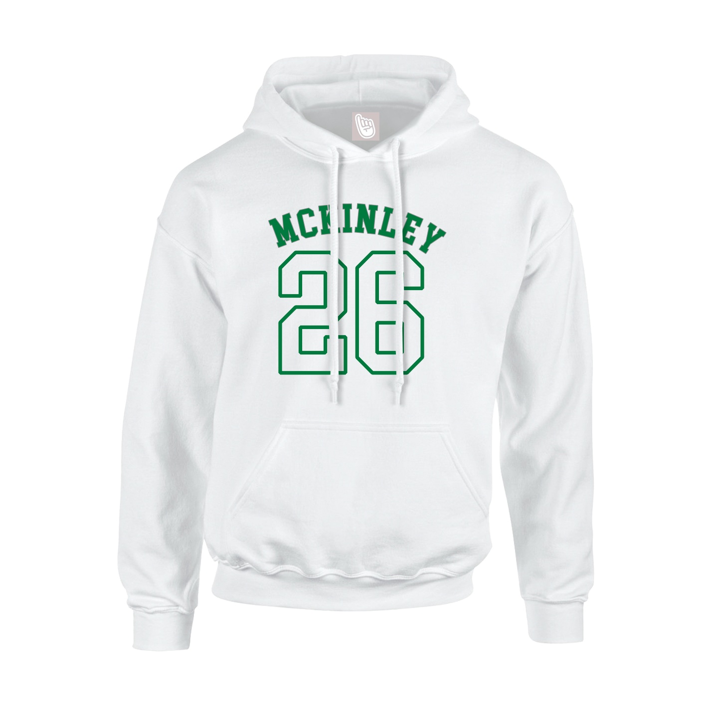 Hoodie — Shirsey Arch in White