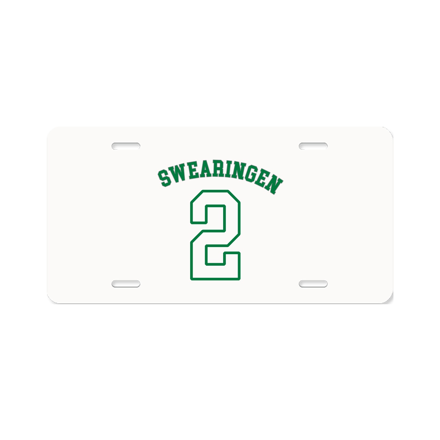 License Plate — Shirsey Arch in Classic