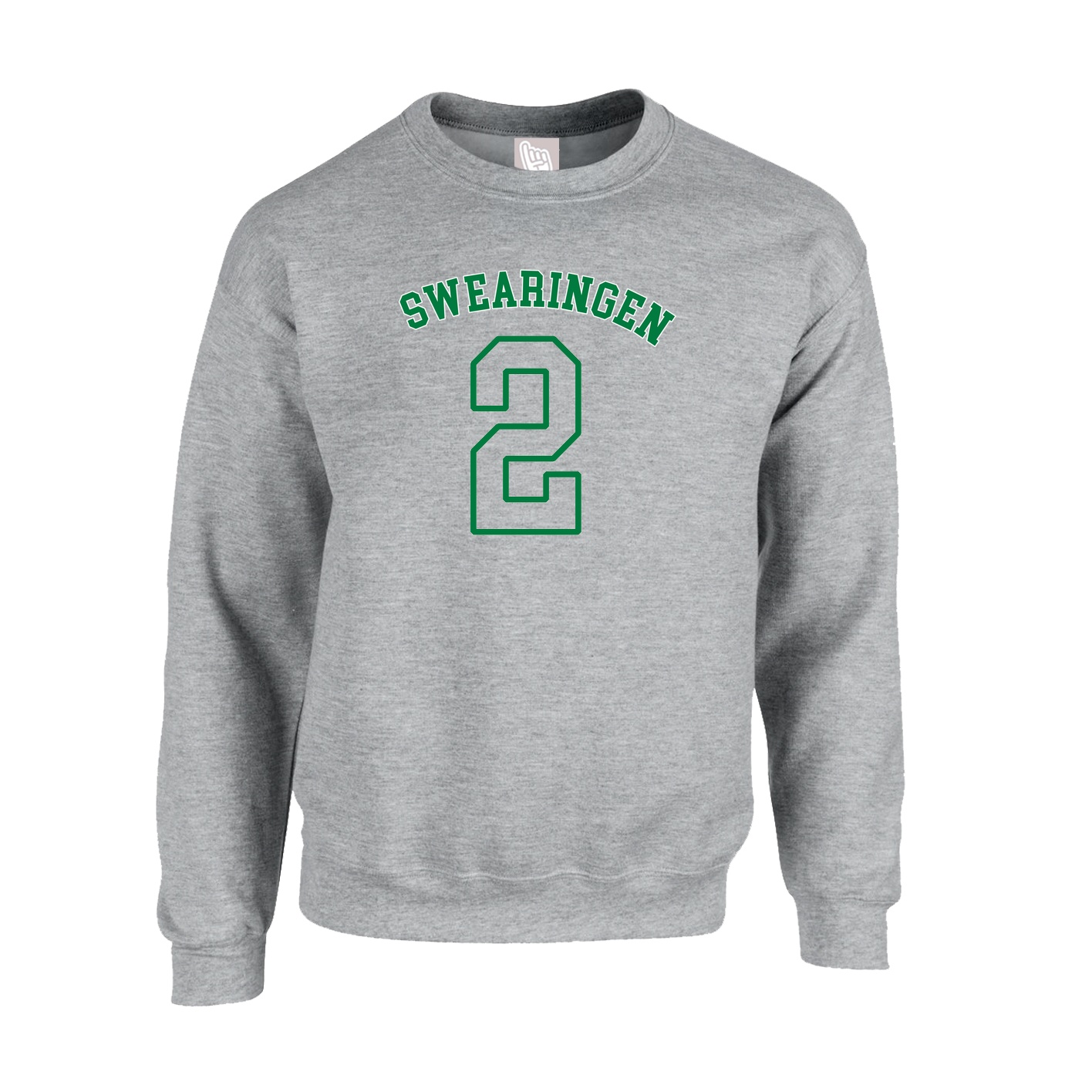 Fleece Crew — Shirsey Arch in Grey