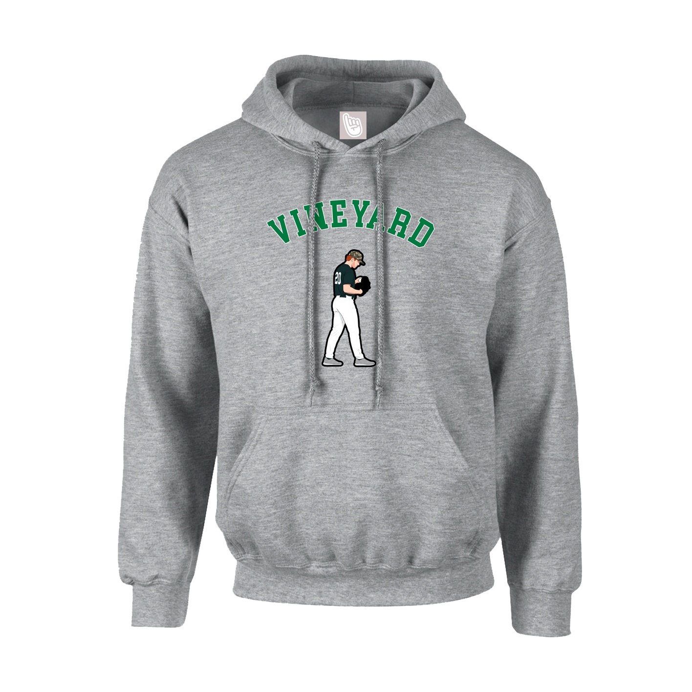 Hoodie — Shirsey Arch in Grey