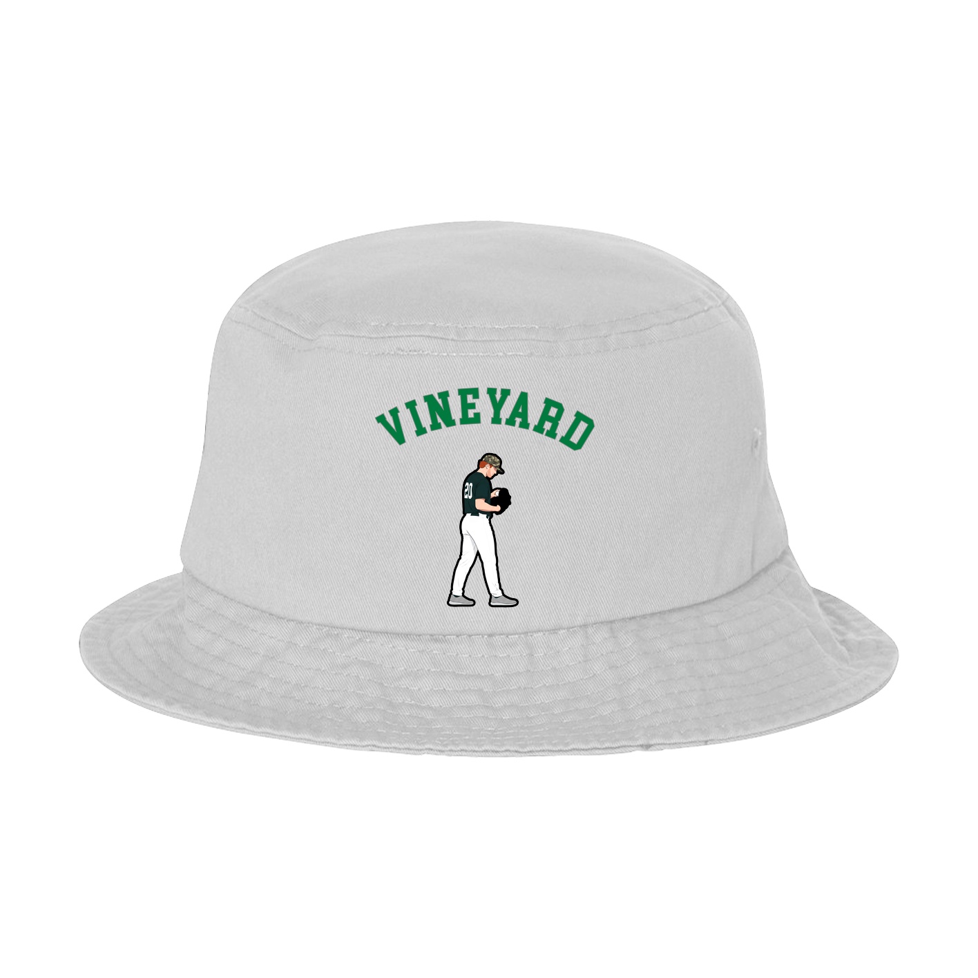 Bucket Cap — Shirsey Arch in White