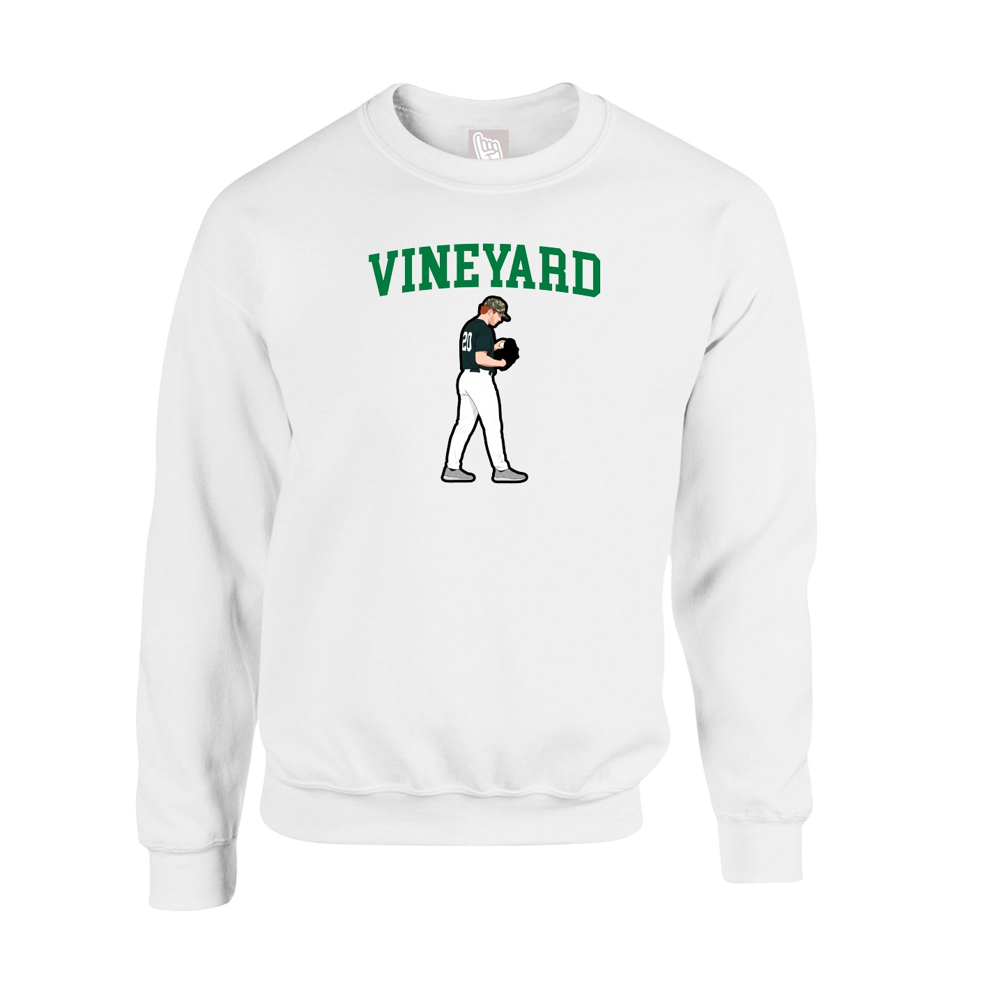Fleece Crew — Shirsey in White