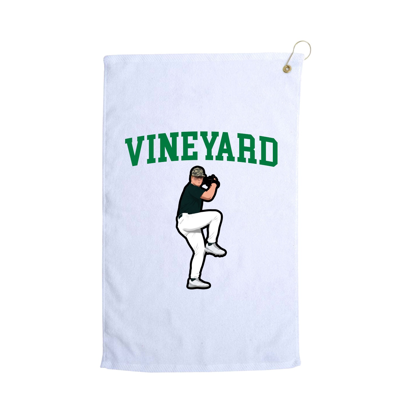 Golf Towel — Shirsey in White