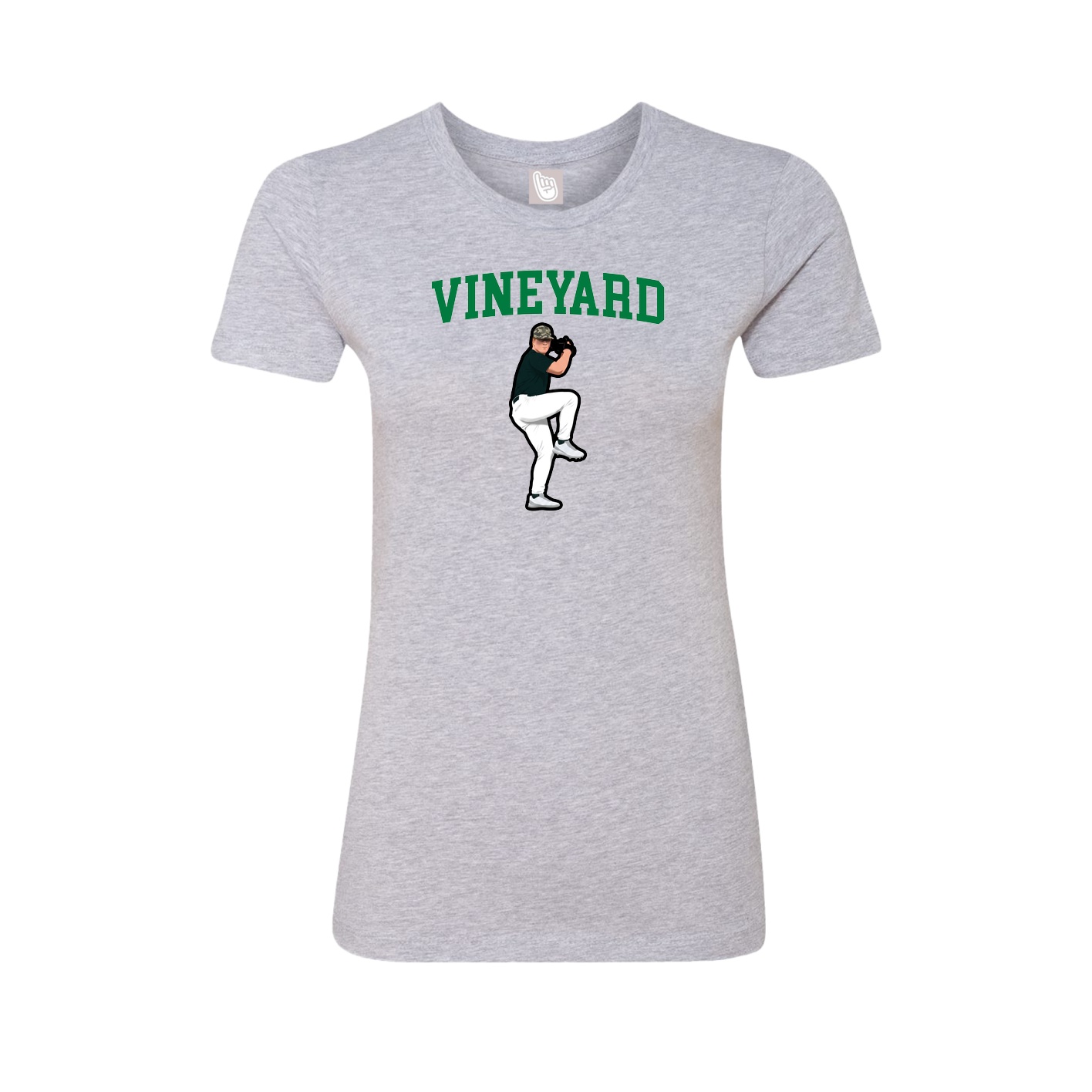Fitted Women's Tee — Shirsey in Grey