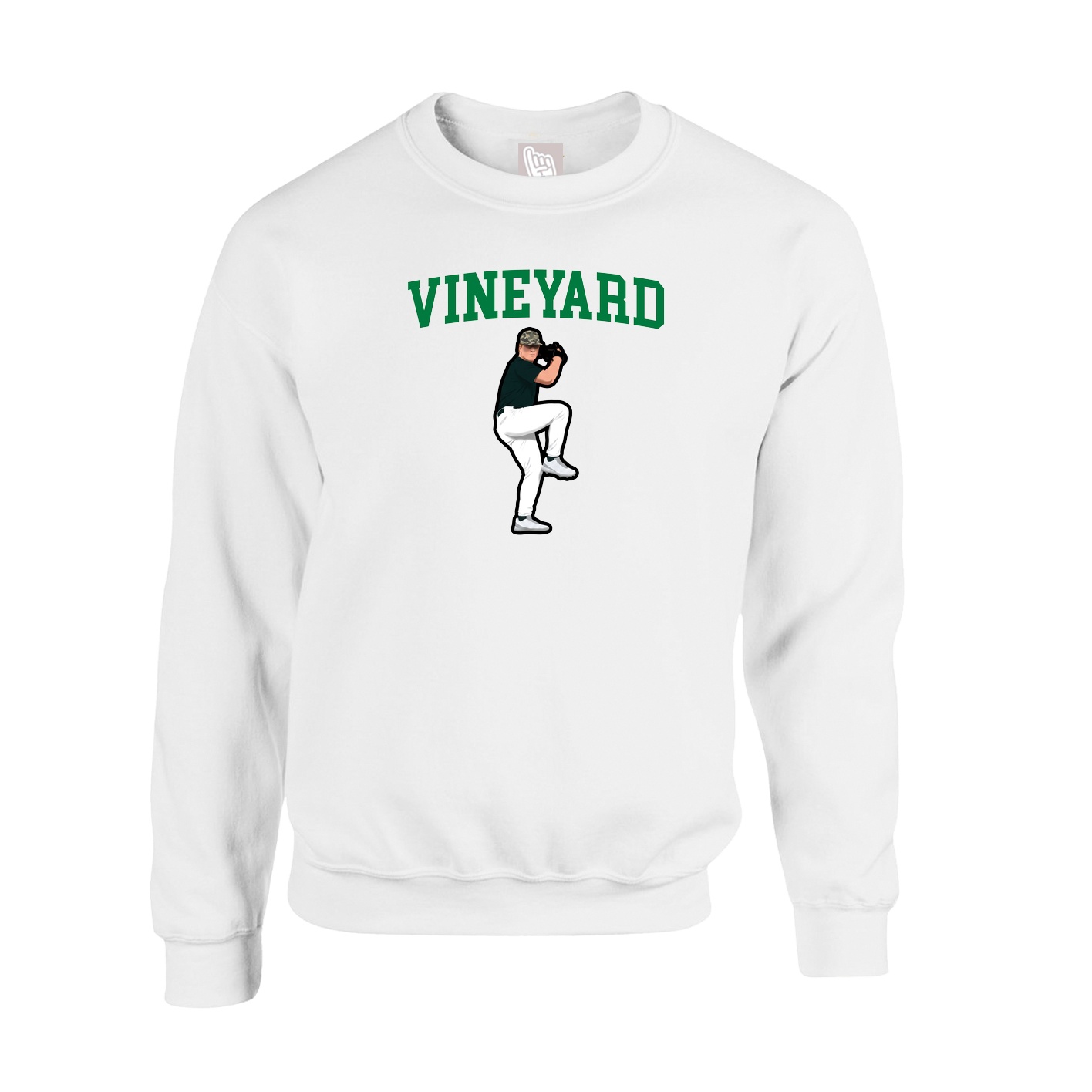 Fleece Crew — Shirsey in White