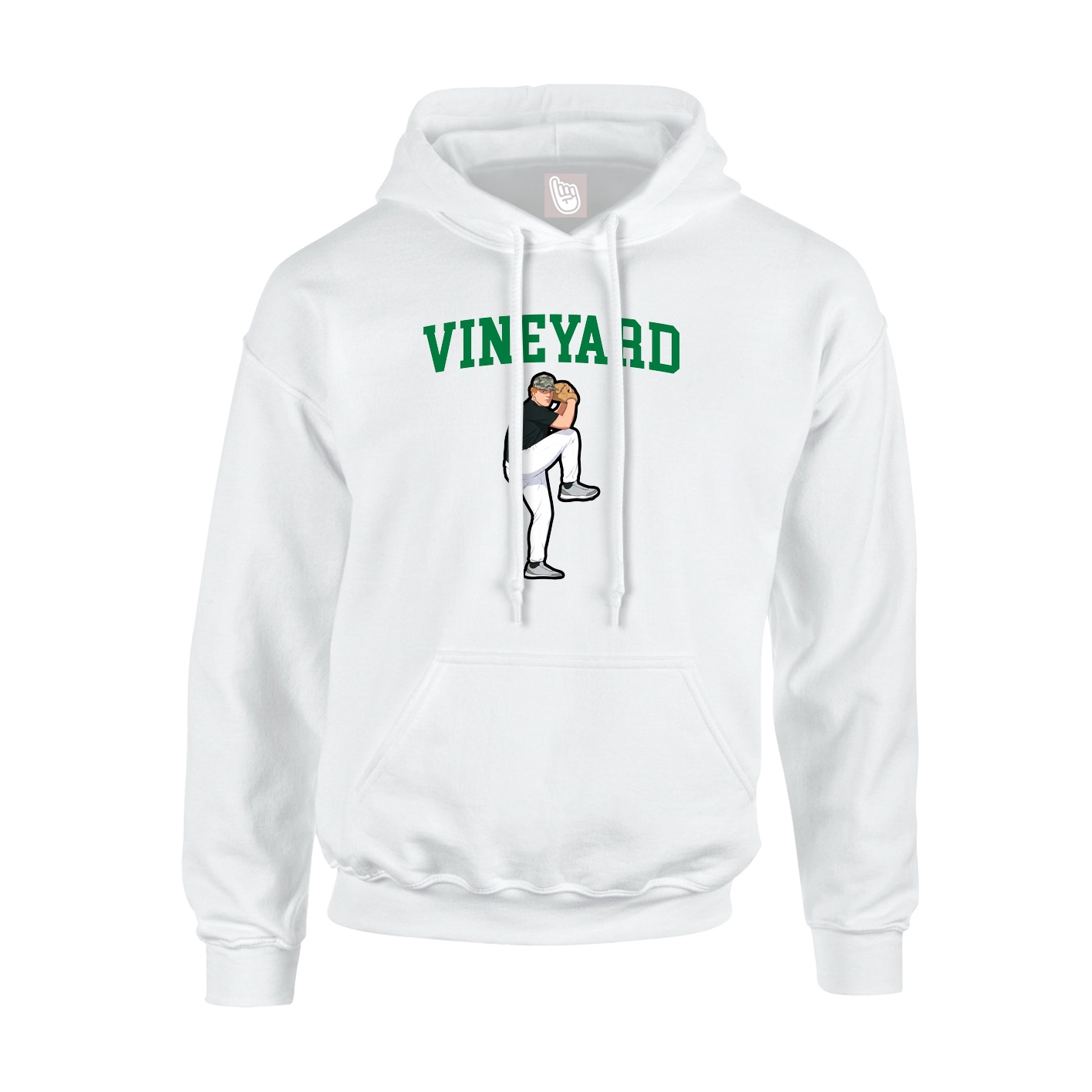 Youth Hoodie — Shirsey in White