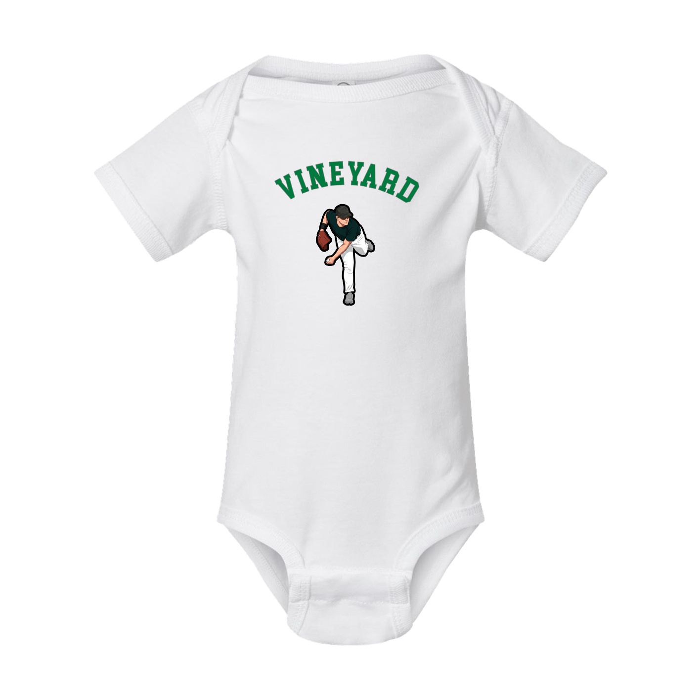 Baby Onesie — Shirsey Arch in White