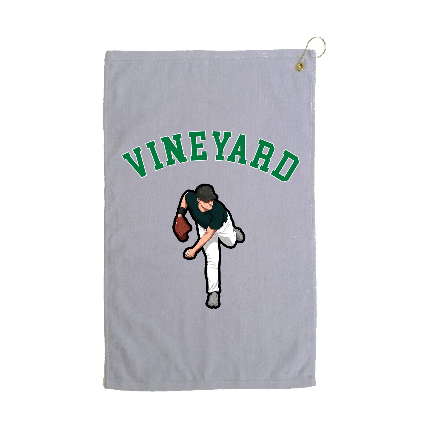 Golf Towel — Shirsey Arch in Grey