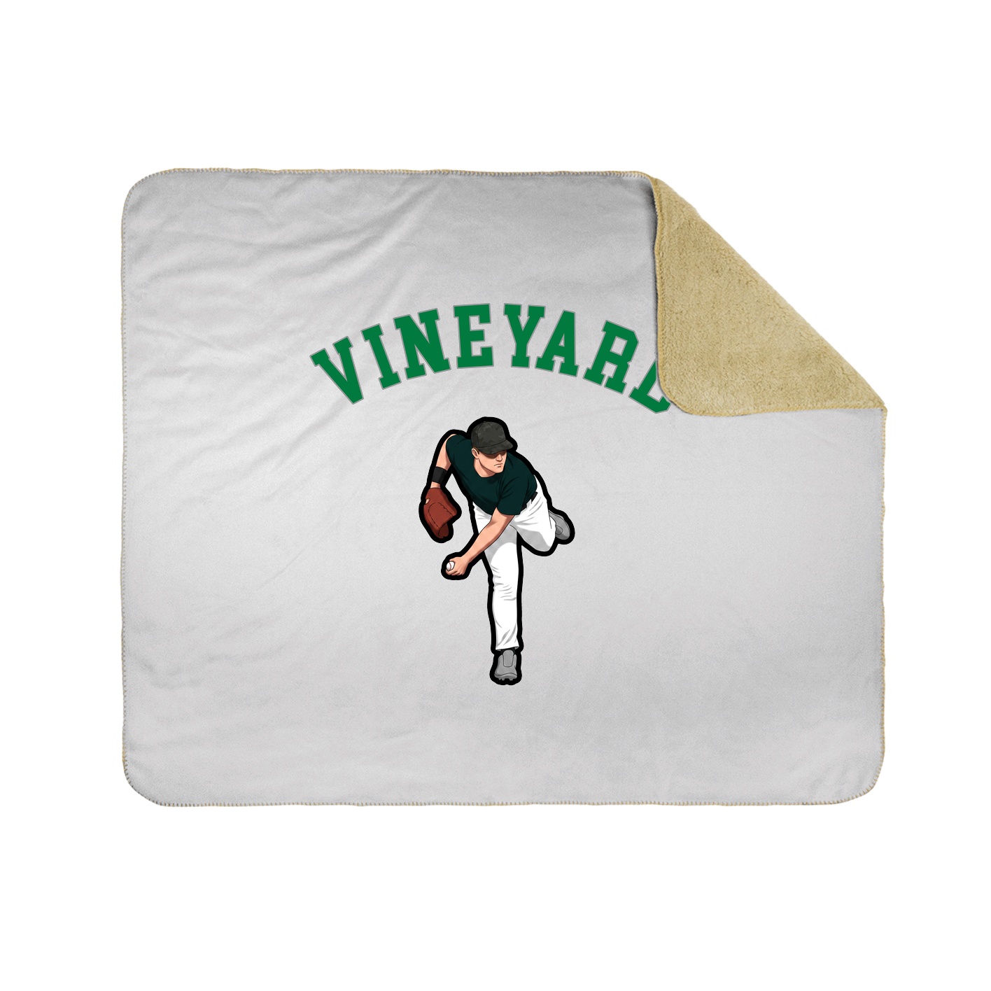 Throw Blanket — Shirsey Arch in White