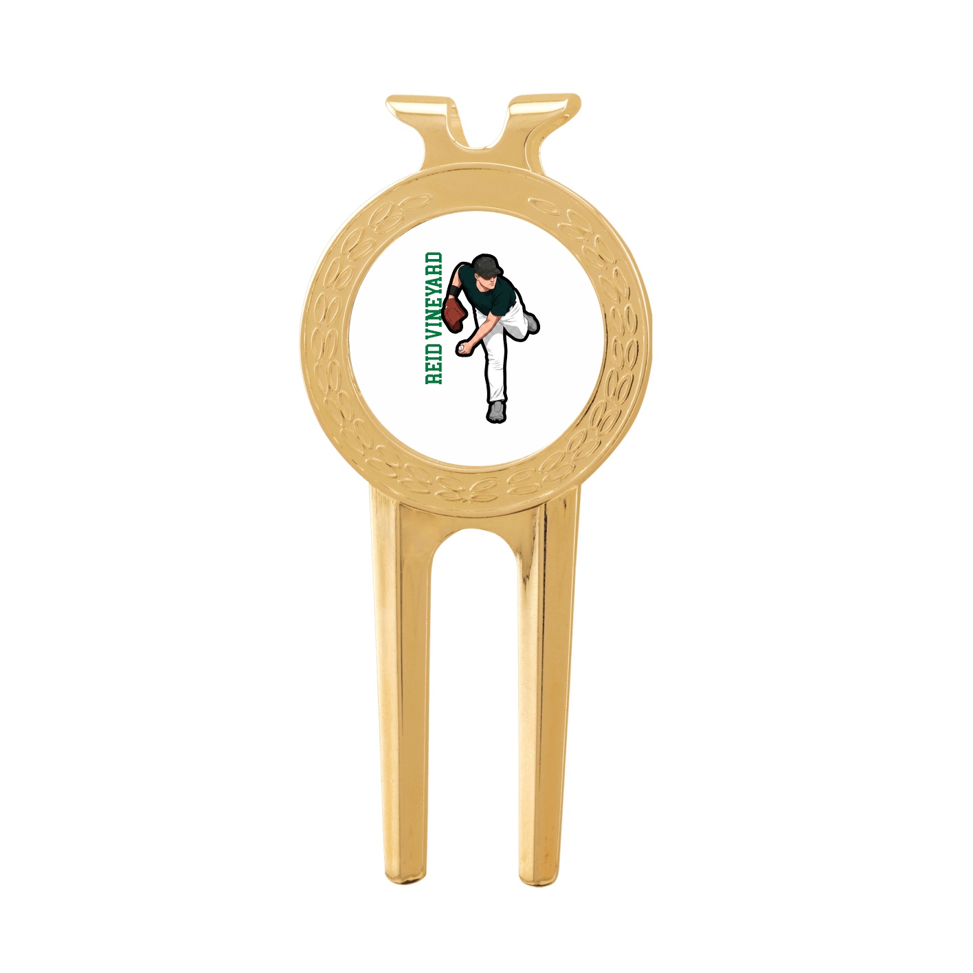 Divot Tool with Ball Marker — Name Vertical in Classic