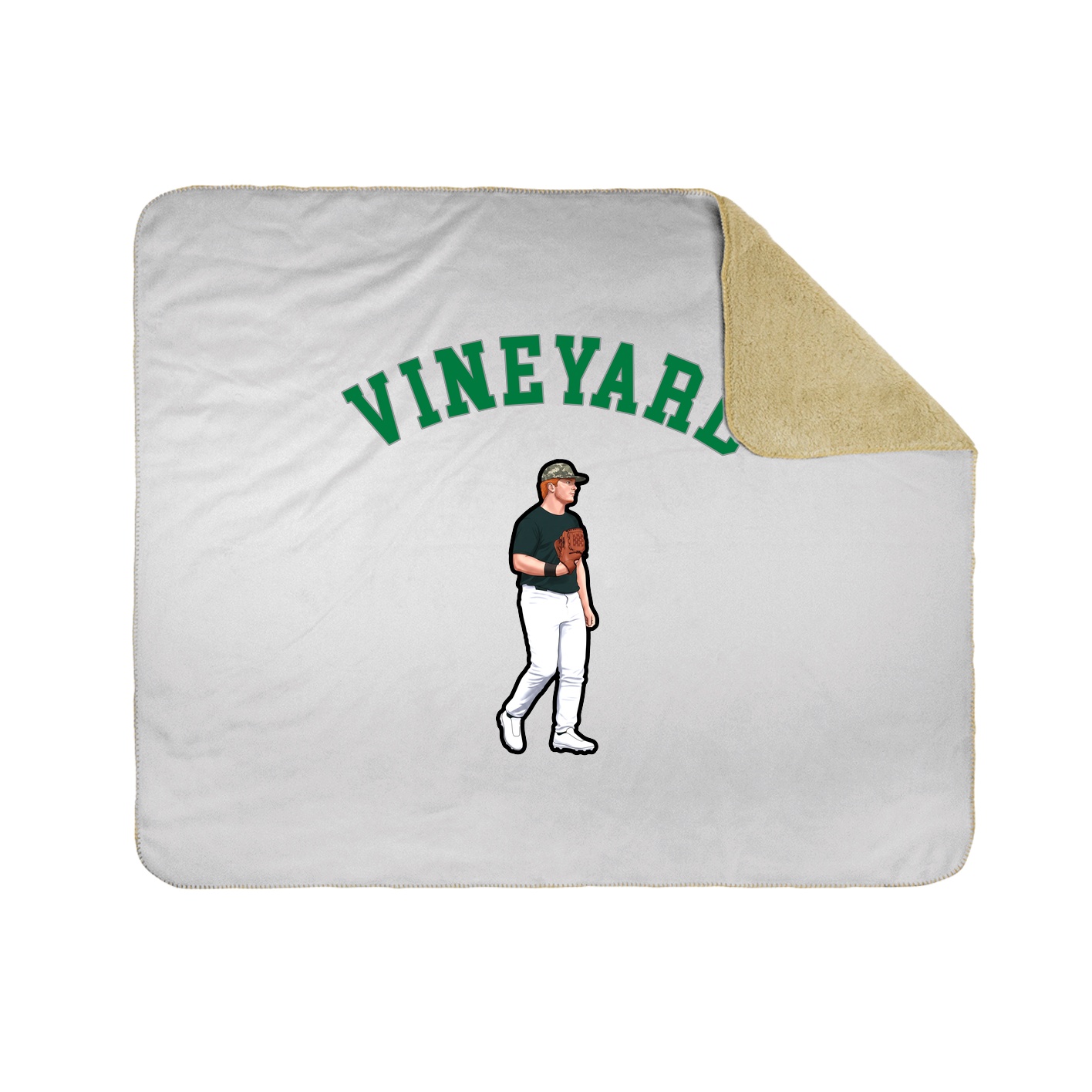 Throw Blanket — Shirsey Arch in White