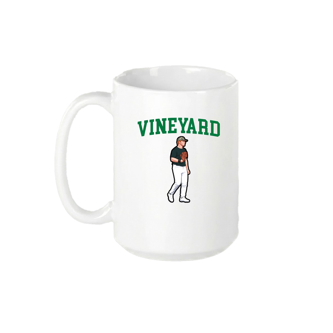 15oz Coffee Mug — Shirsey in White