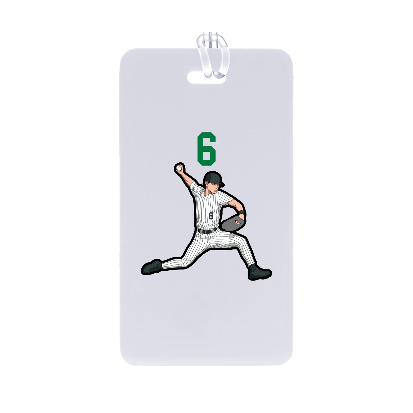 Bag Tag — Number Top in Classic