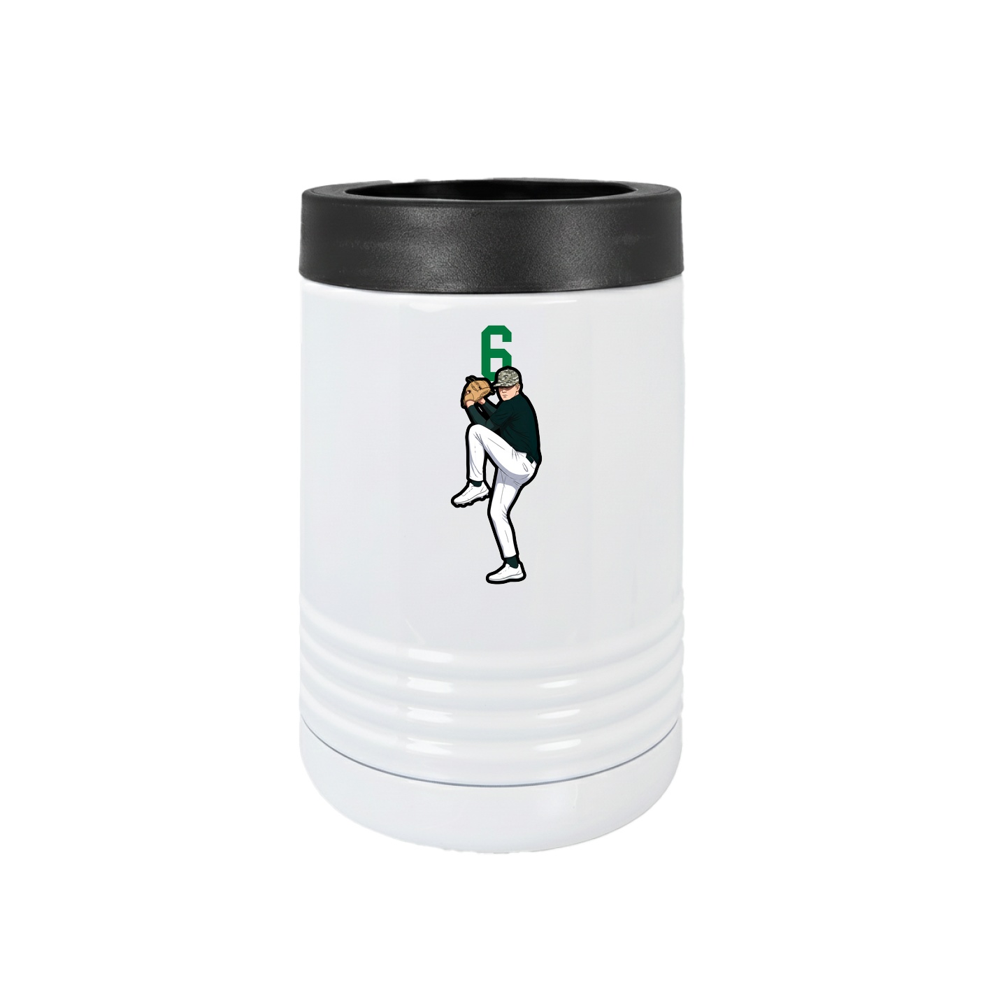 Beverage Holder — Number Top in White