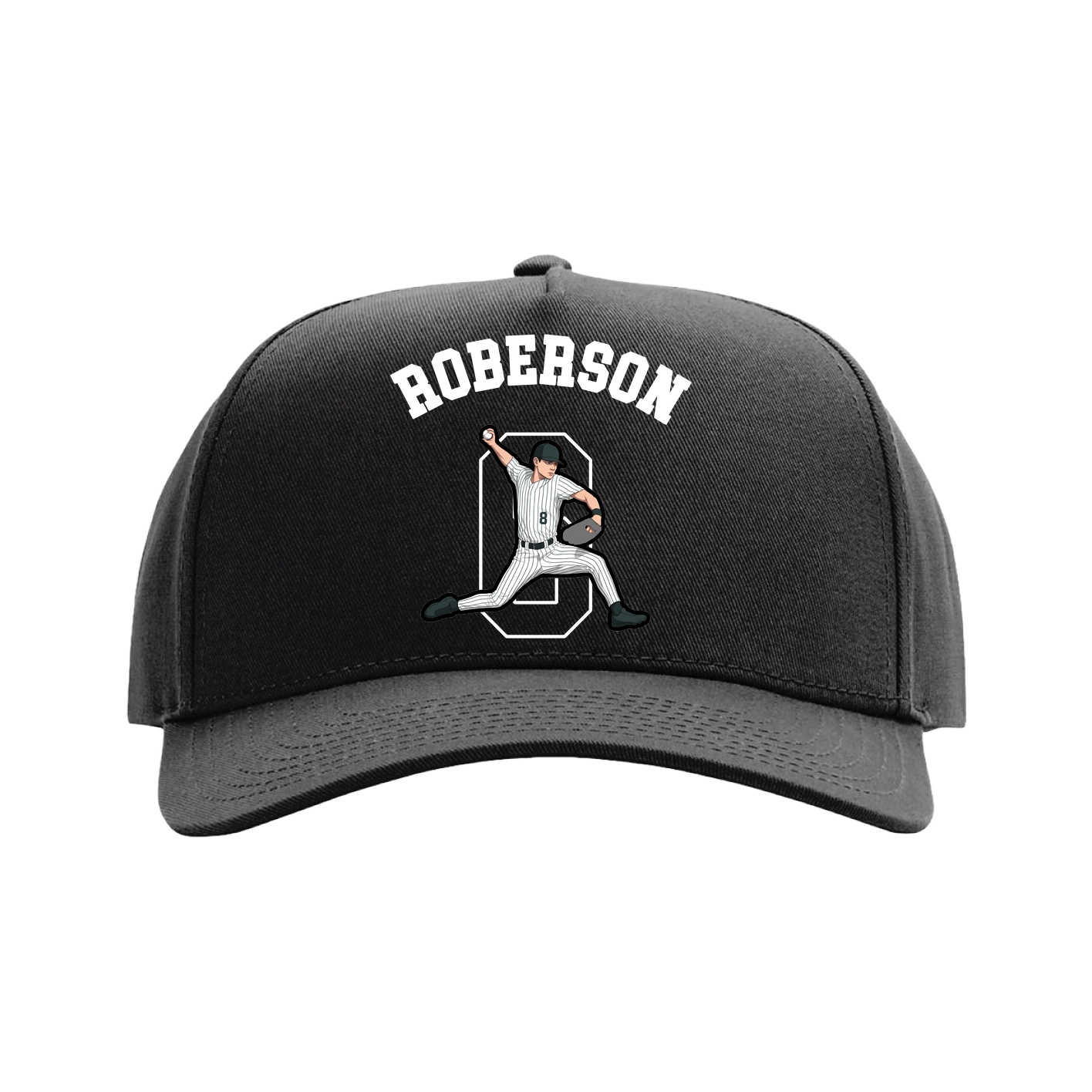Full Fabric Five-Panel Champ Cap
