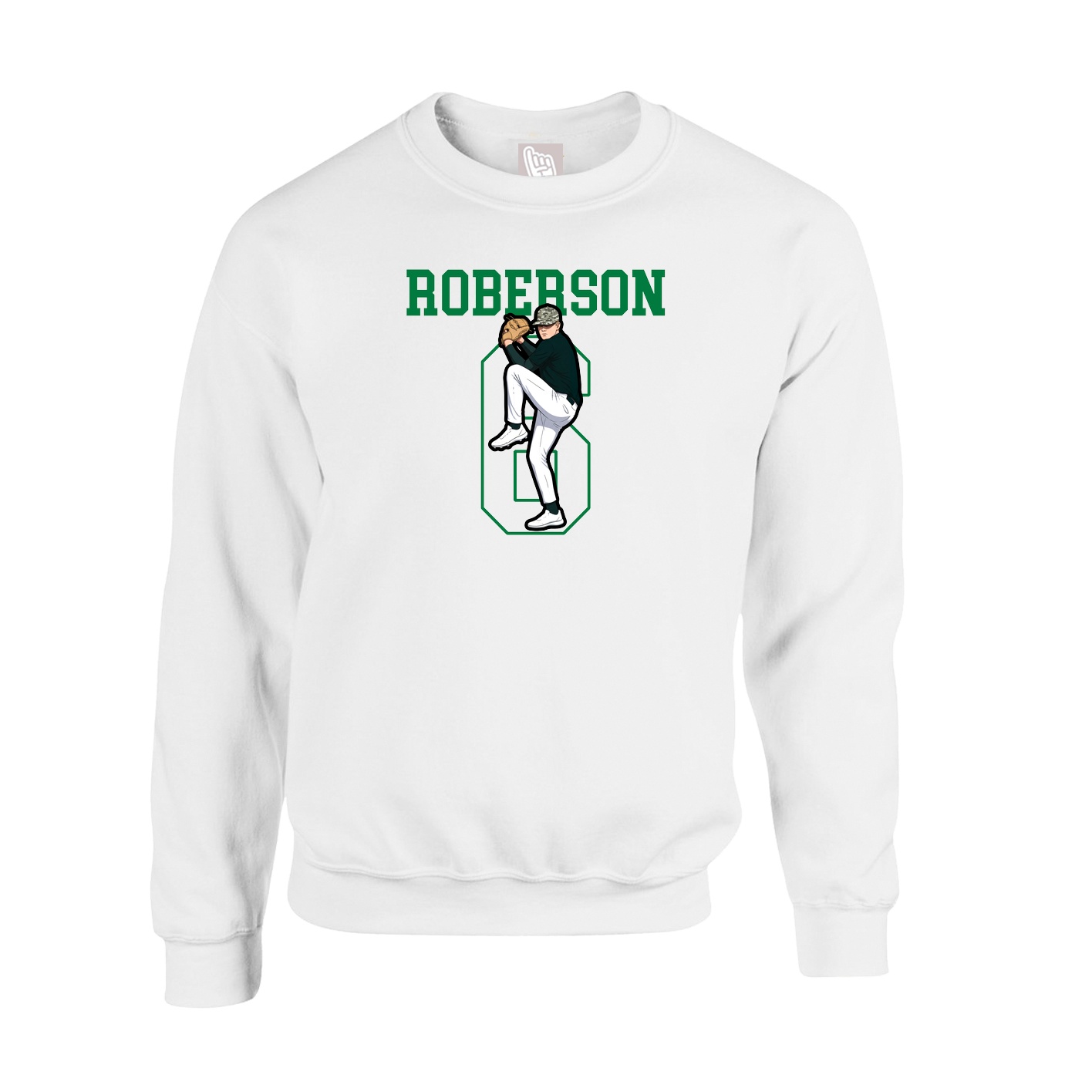 Fleece Crew — Shirsey in White