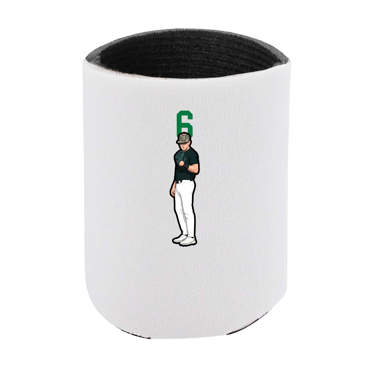 Can Holder — Number Top in White