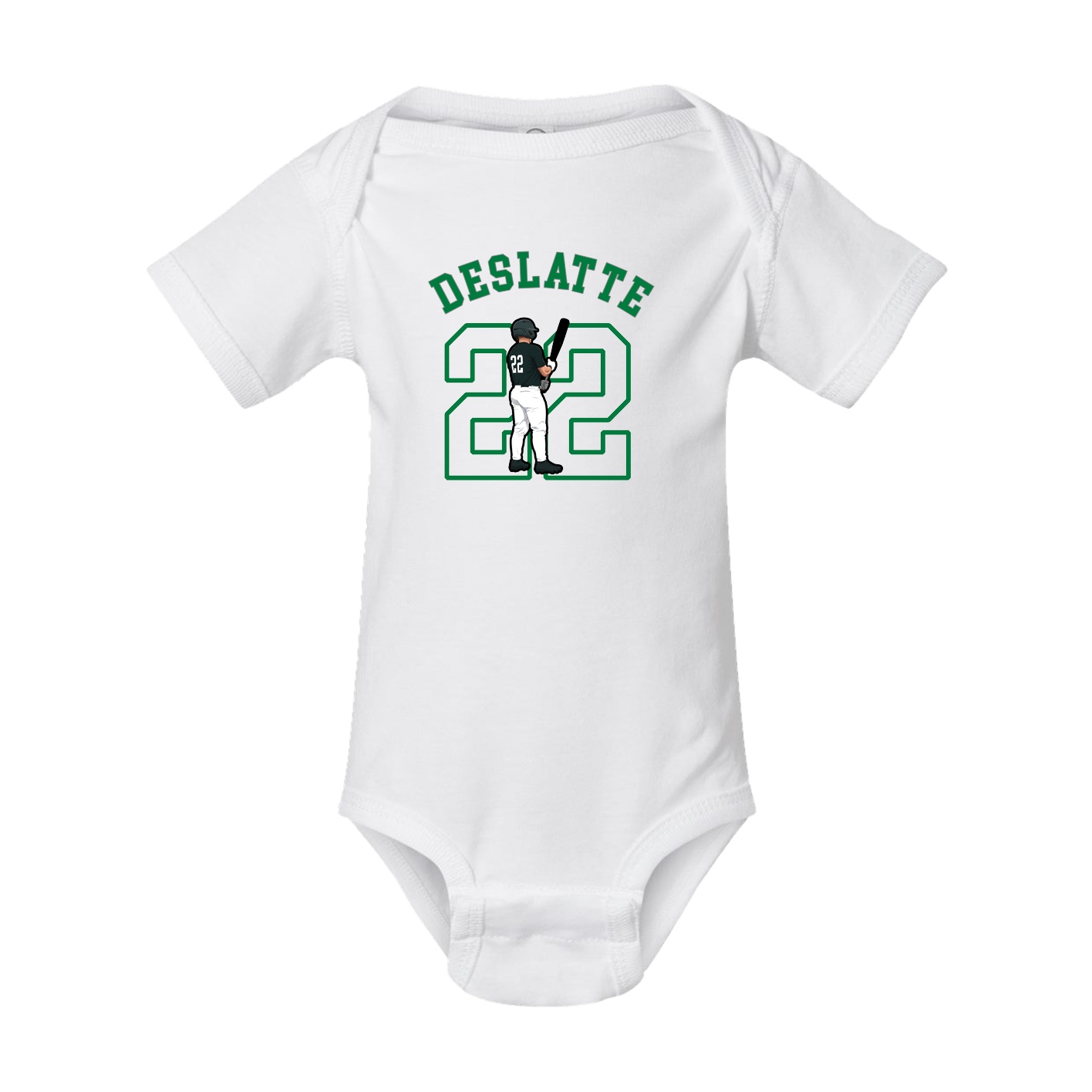 Baby Onesie — Shirsey Arch in White