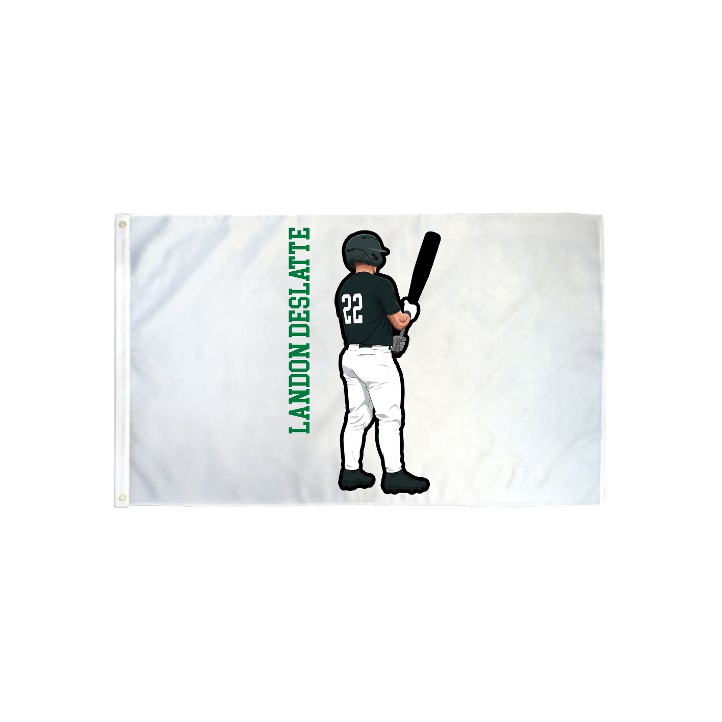 3x5 Flag — Name Vertical in Classic