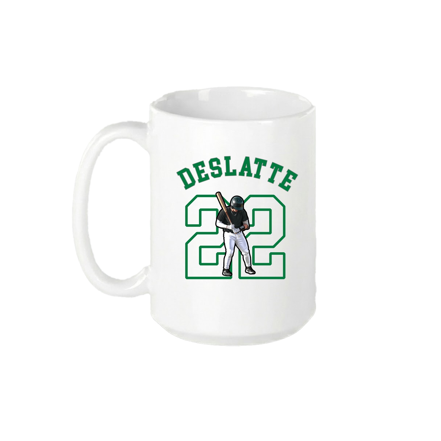 15oz Coffee Mug — Shirsey Arch in White