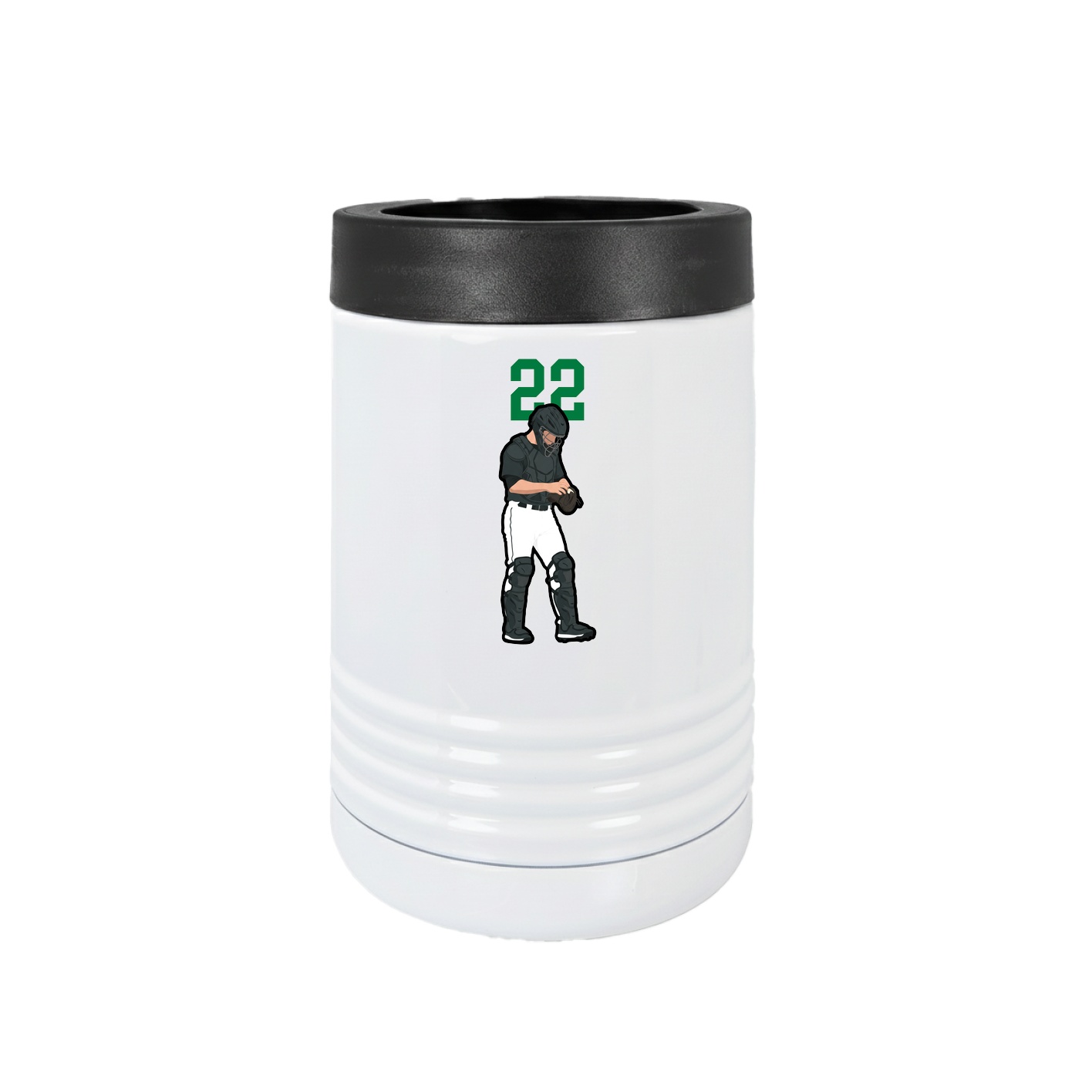 Beverage Holder — Number Top in White