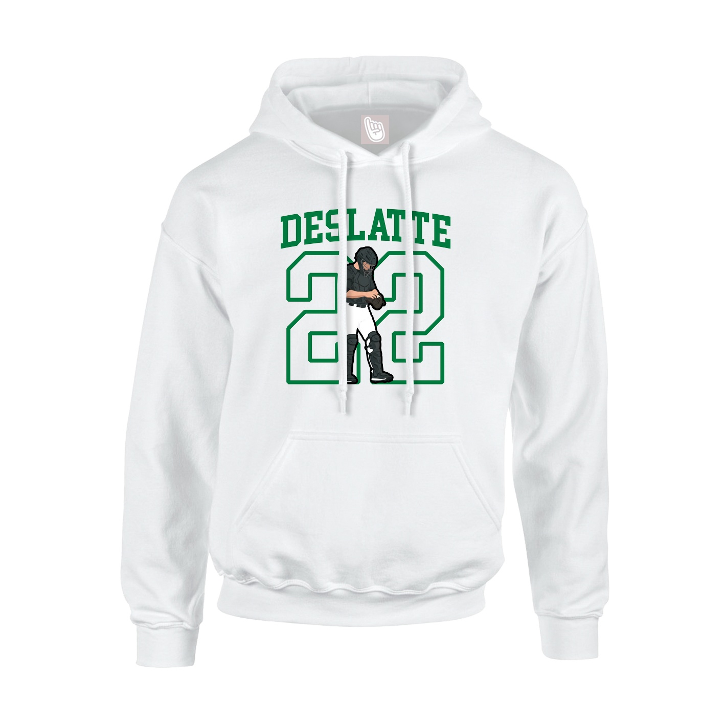 Hoodie — Shirsey in White