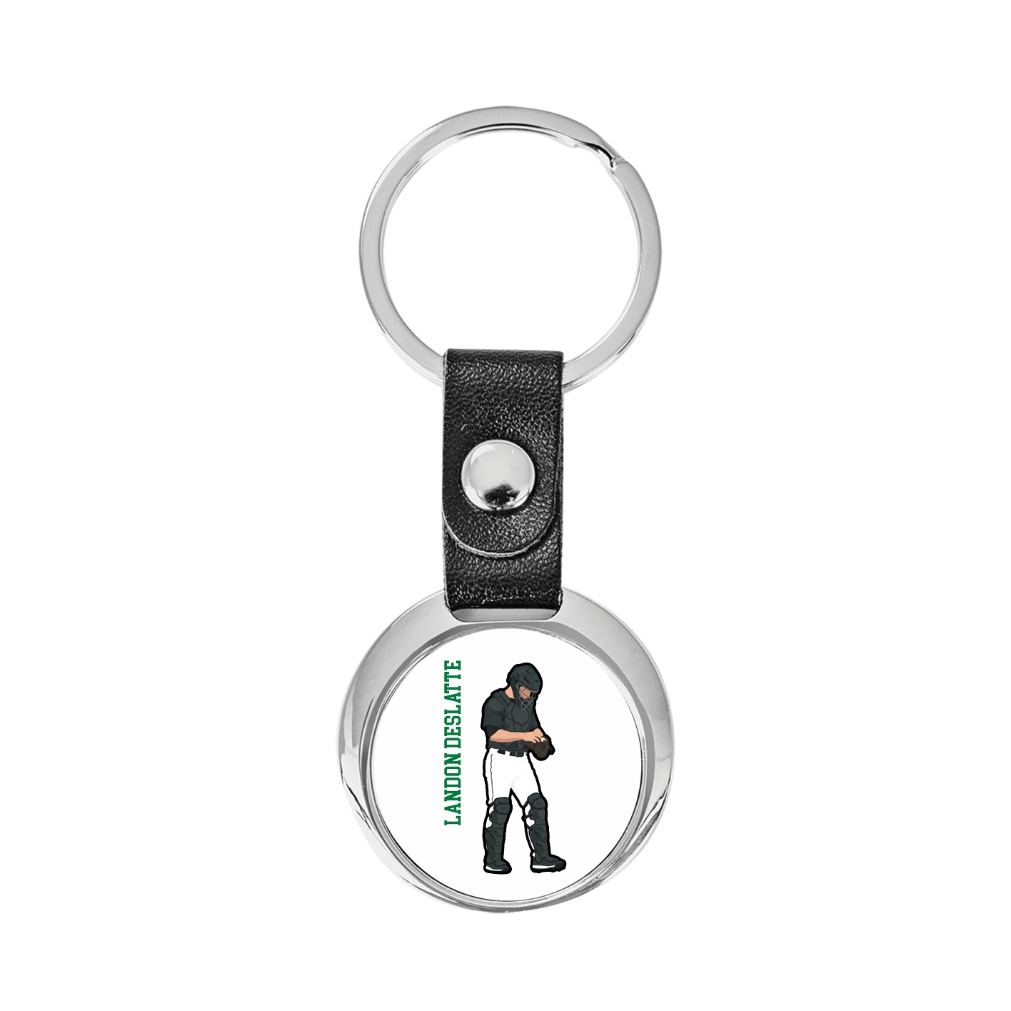Key Chain — Name Vertical in Classic